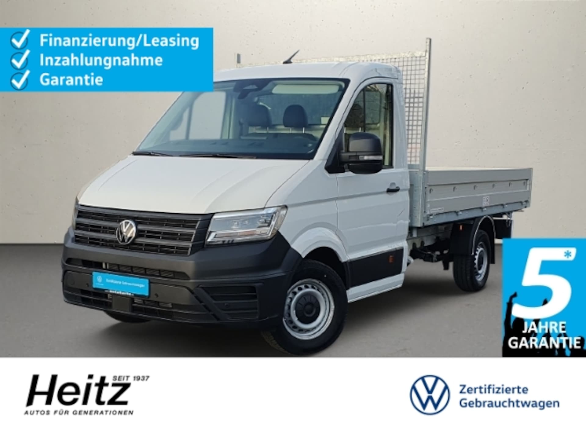 Volkswagen Crafter Einzelkabine mittlerer Radstand