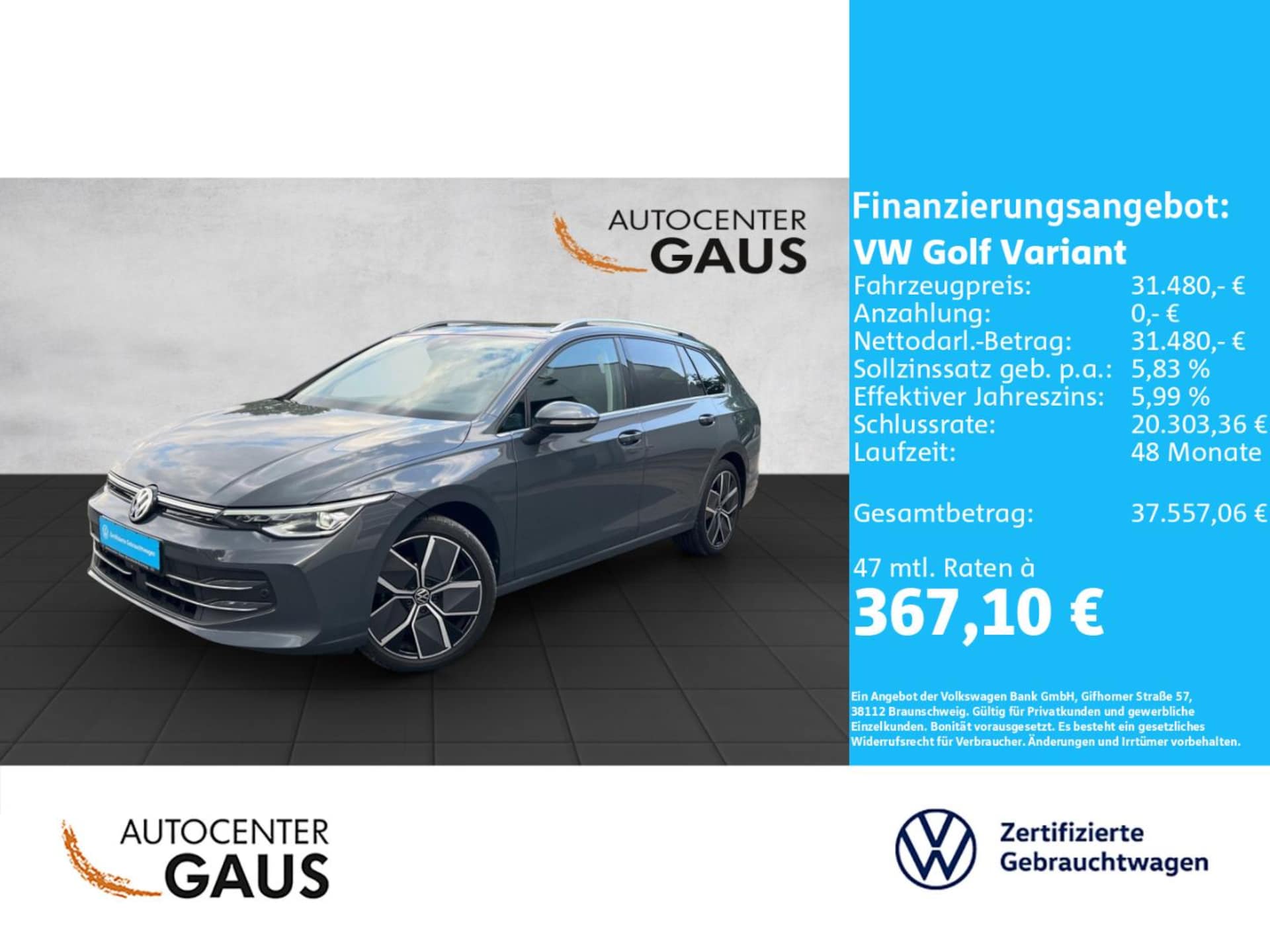 Volkswagen Golf Variant Style