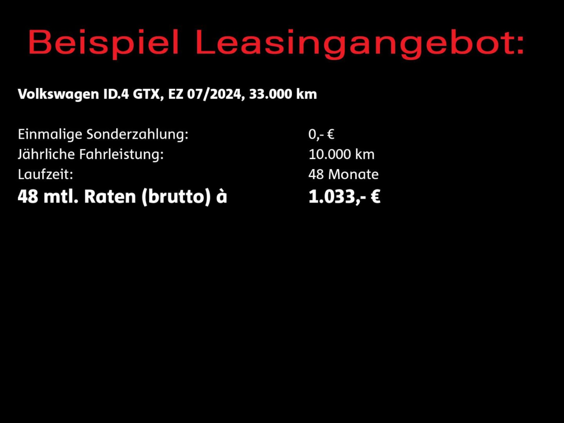 Volkswagen ID.4 GTX