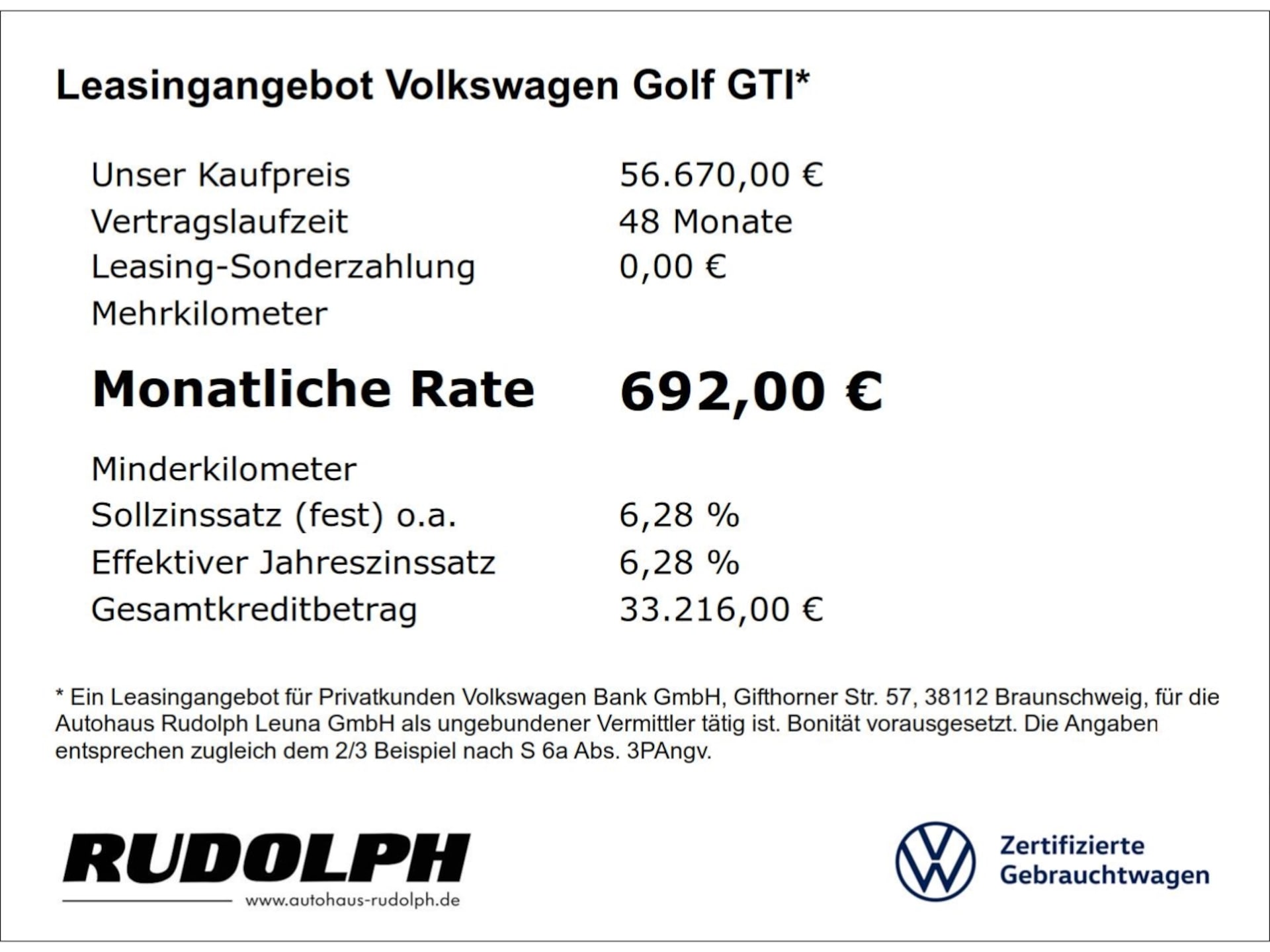 Volkswagen Golf GTI
