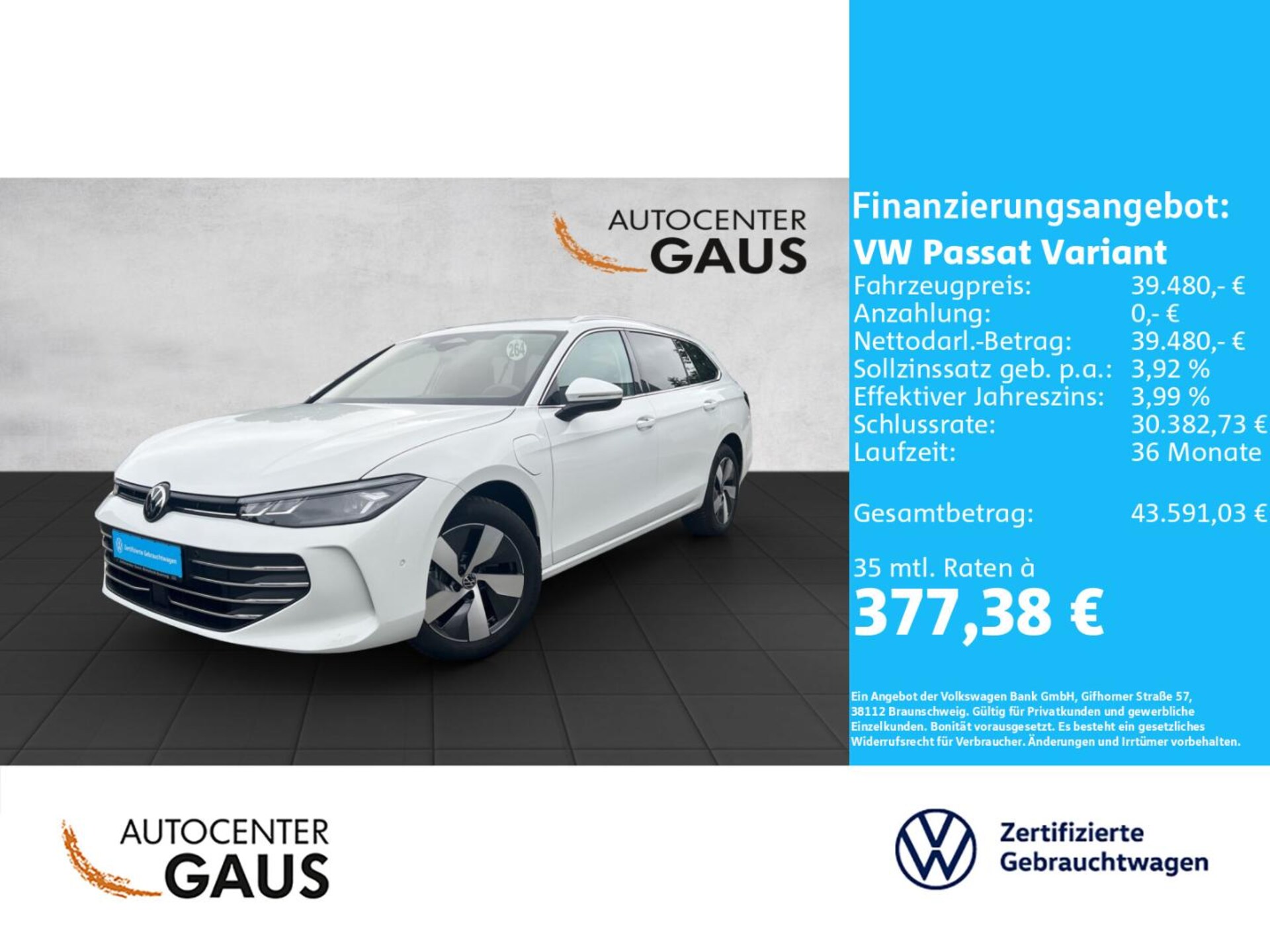 Volkswagen Passat Business