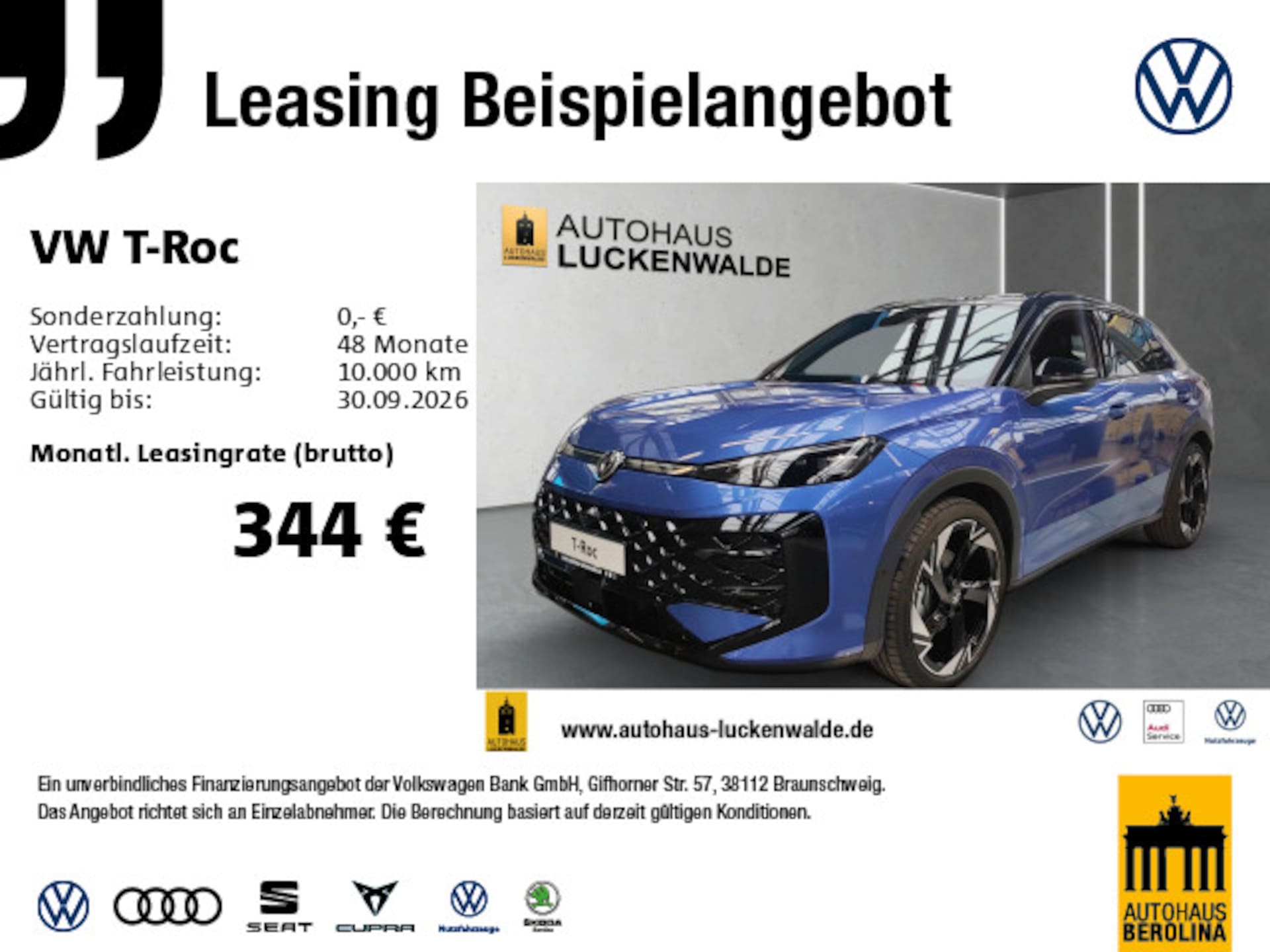Volkswagen T-Roc R-Line