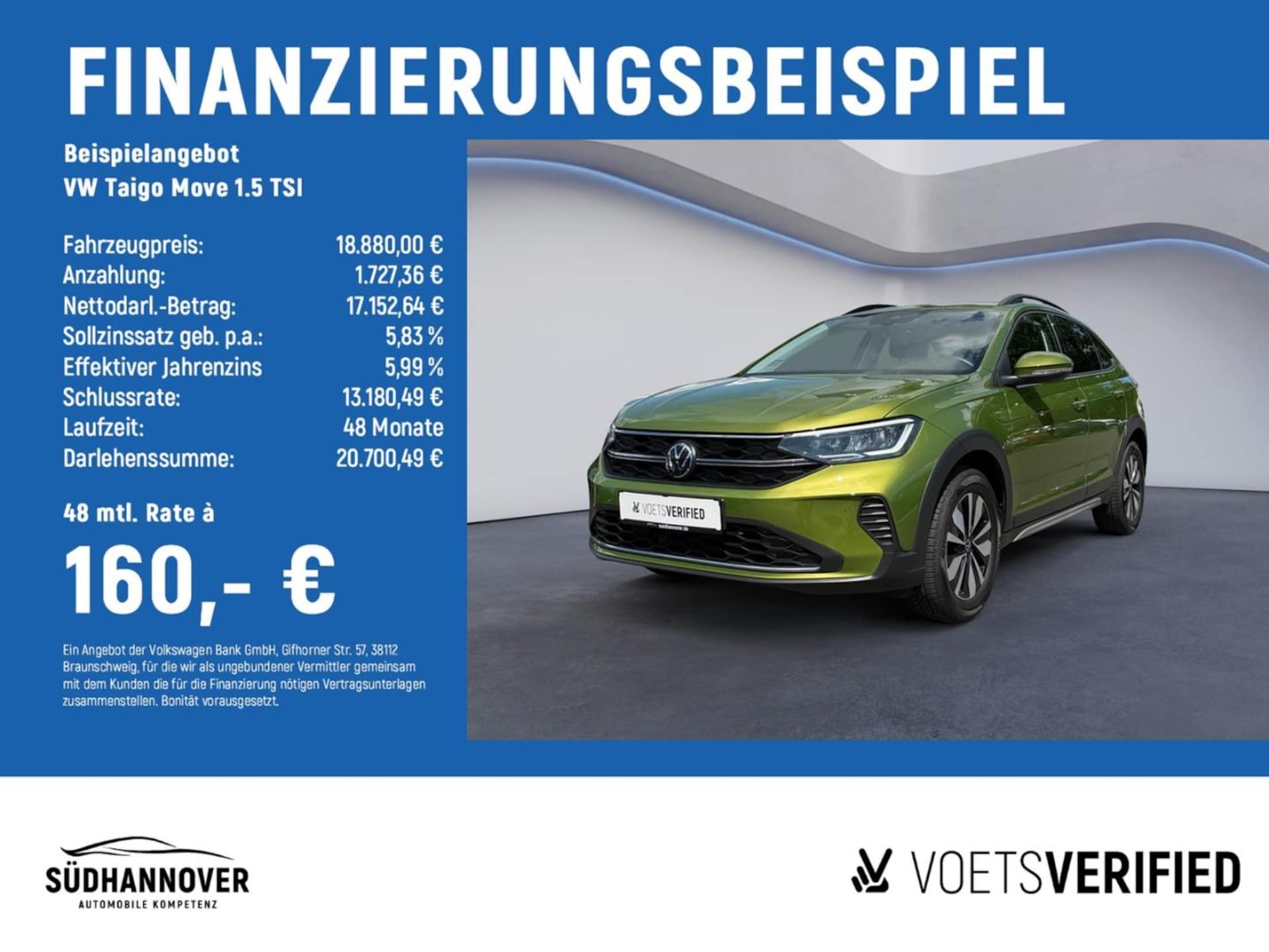 Volkswagen Taigo MOVE