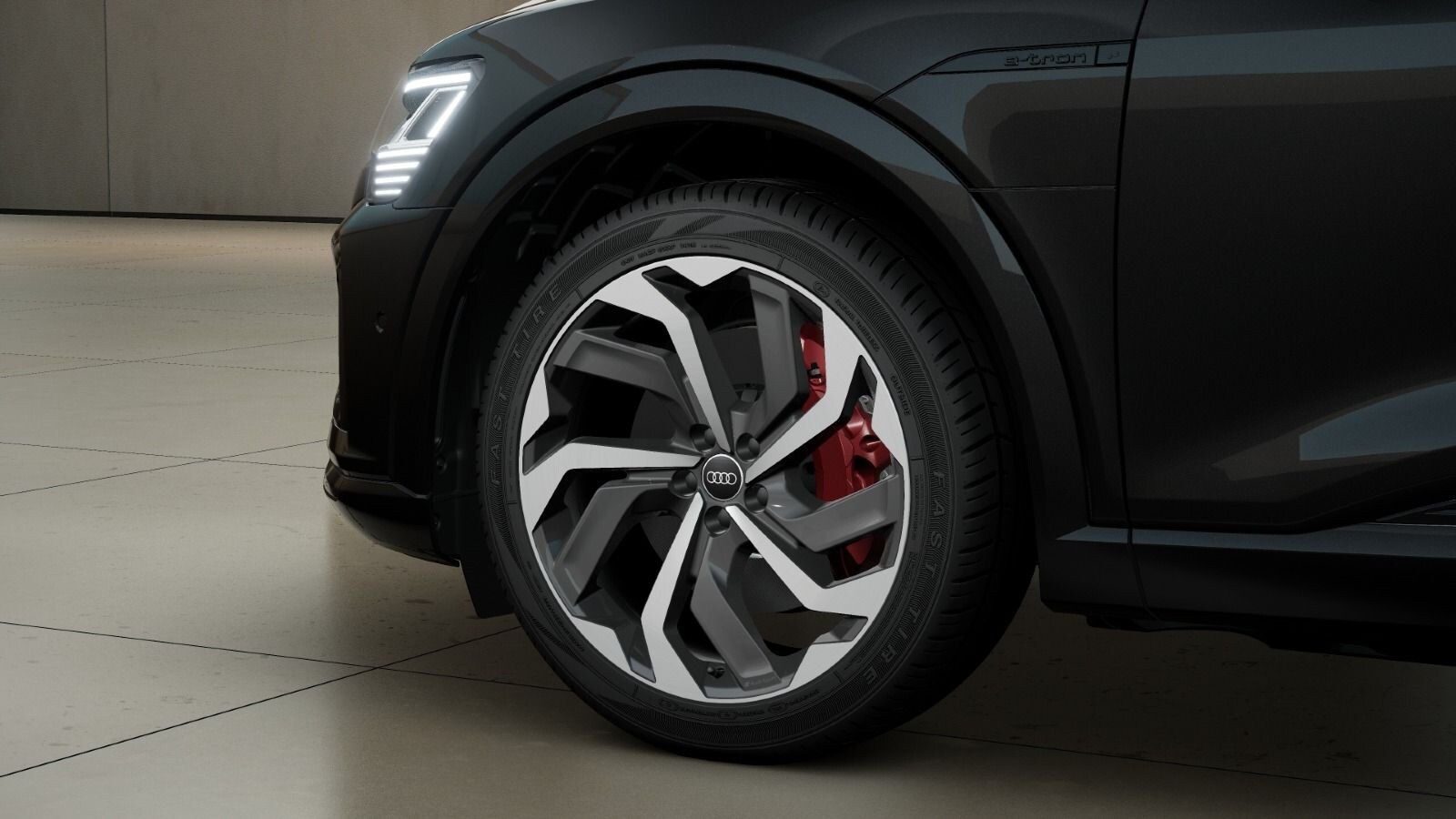 Image about Audi Q8 e-tron S line 50 e-tron quattro
