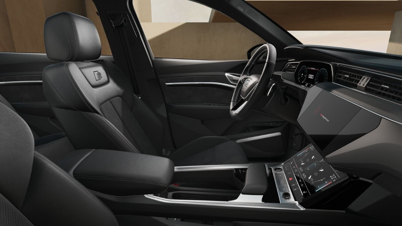 Image about Audi Q8 e-tron S line 50 e-tron quattro