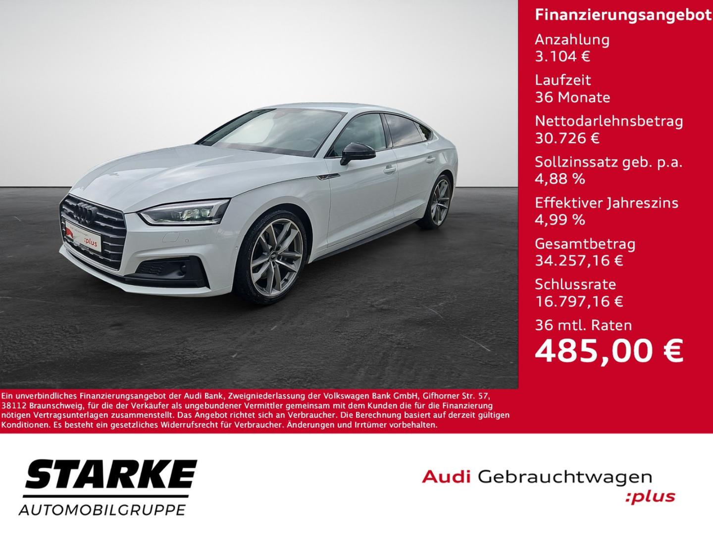 Image about Audi A5 Sportback sport 45 TDI quattro tiptronic