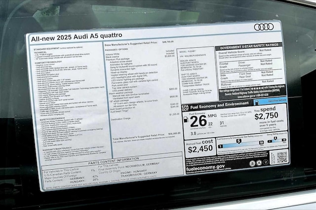 2025 Audi A5 Premium Plus - Photo 16