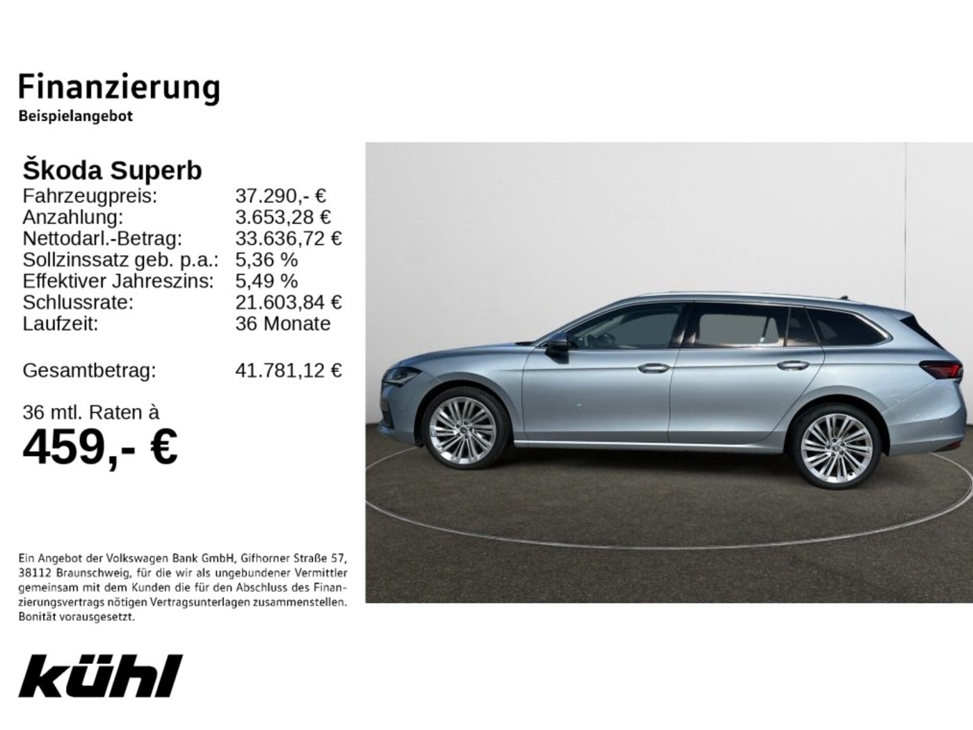 Skoda Superb Combi Selection