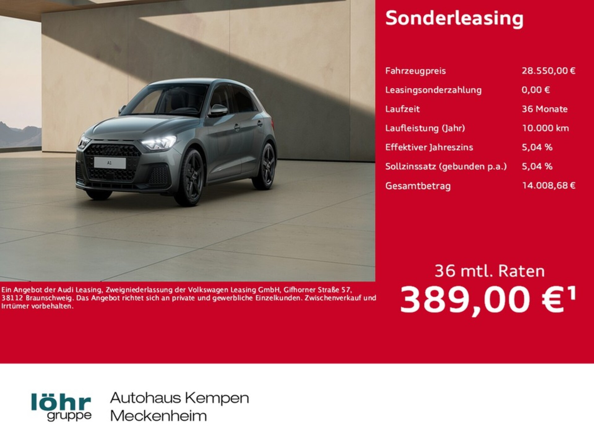 Audi A1 Sportback Advanced