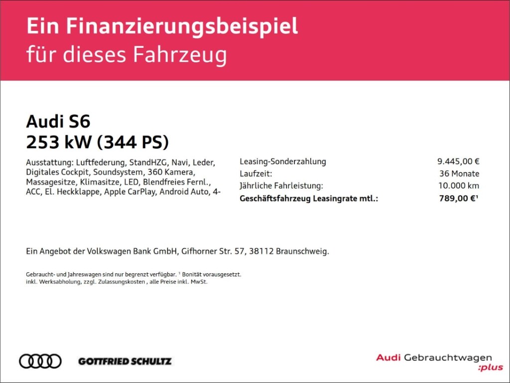 Image about Audi S6 Limousine TDI quattro tiptronic