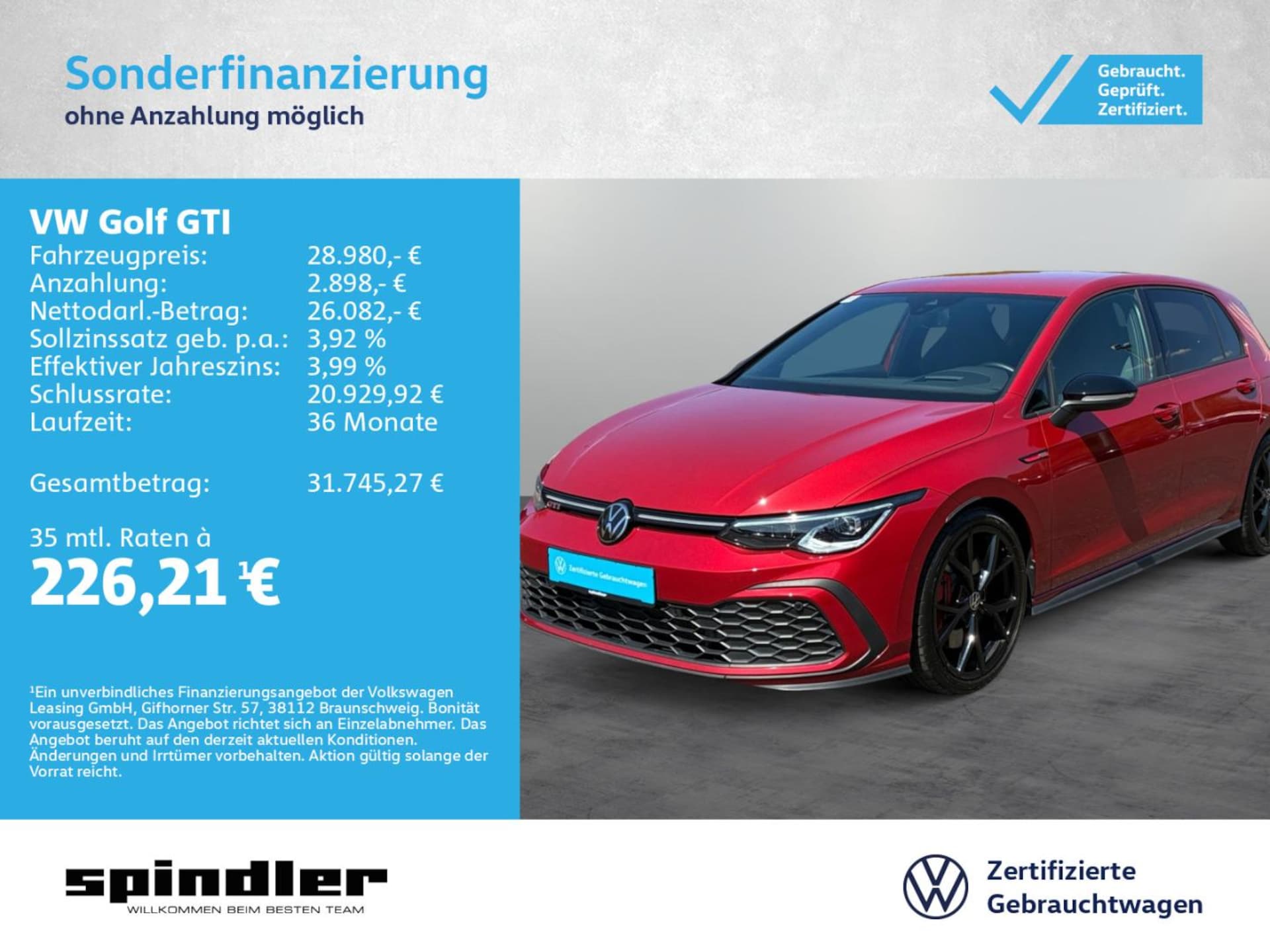 Volkswagen Golf GTI