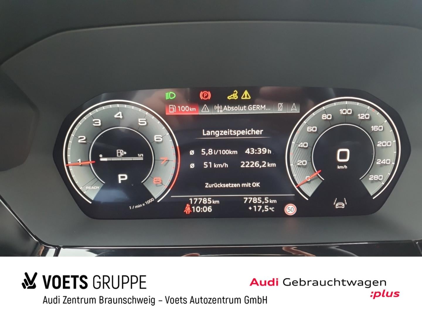 Bild über Audi A3 Sportback S line 35 TFSI S tronic - für weitere Informationen kontaktieren Sie den Audi Partner