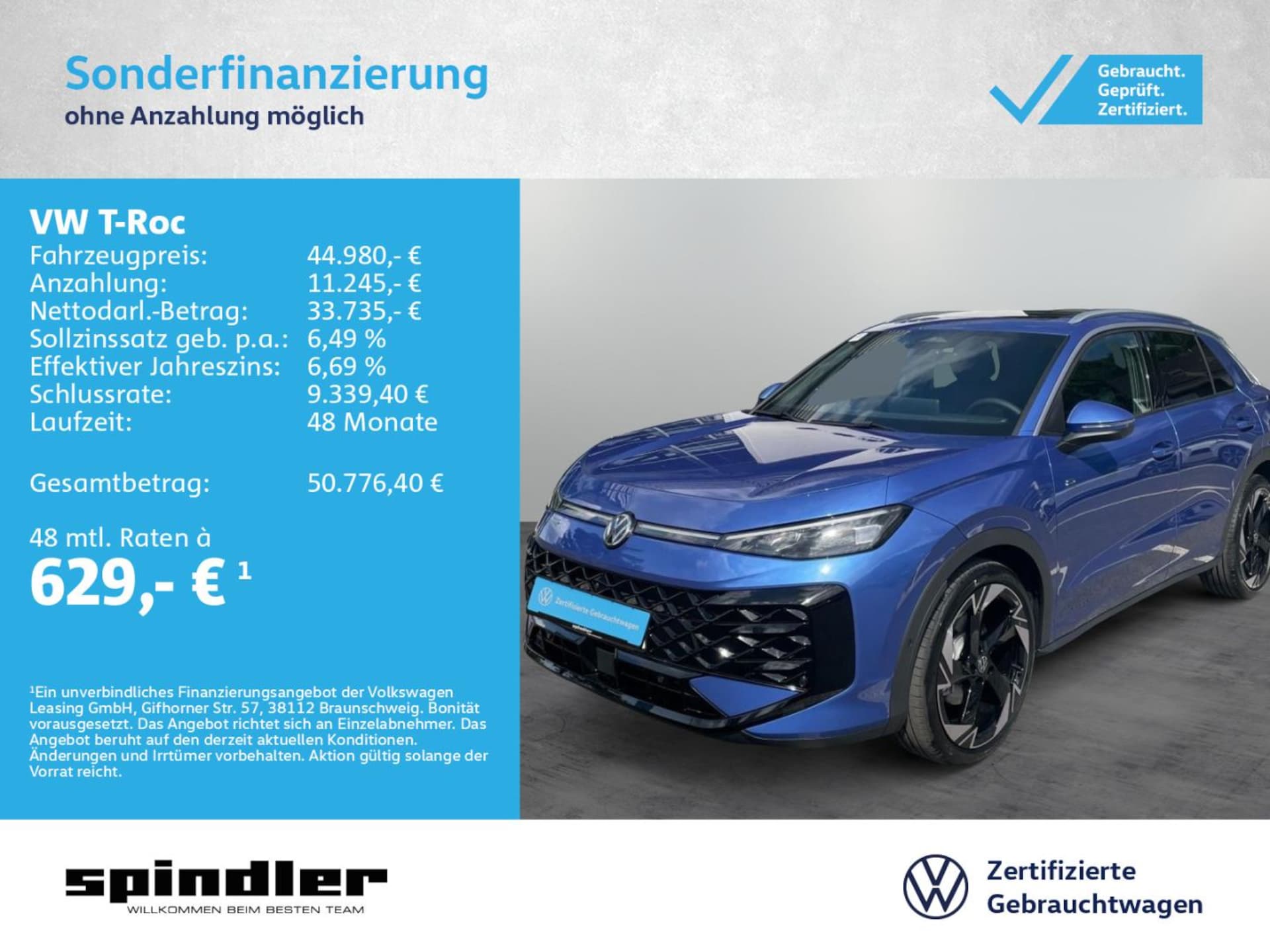 Volkswagen T-Roc R-Line