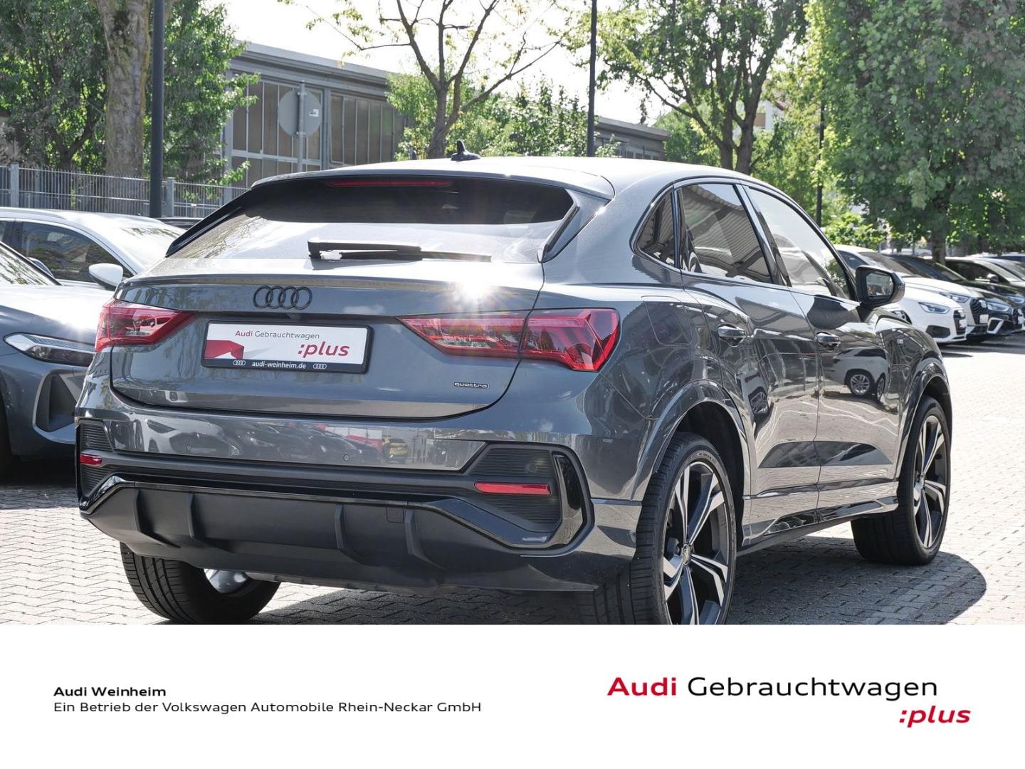 Bild über Audi Q3 Sportback S line 45 TFSI quattro S tronic - für weitere Informationen kontaktieren Sie den Audi Partner