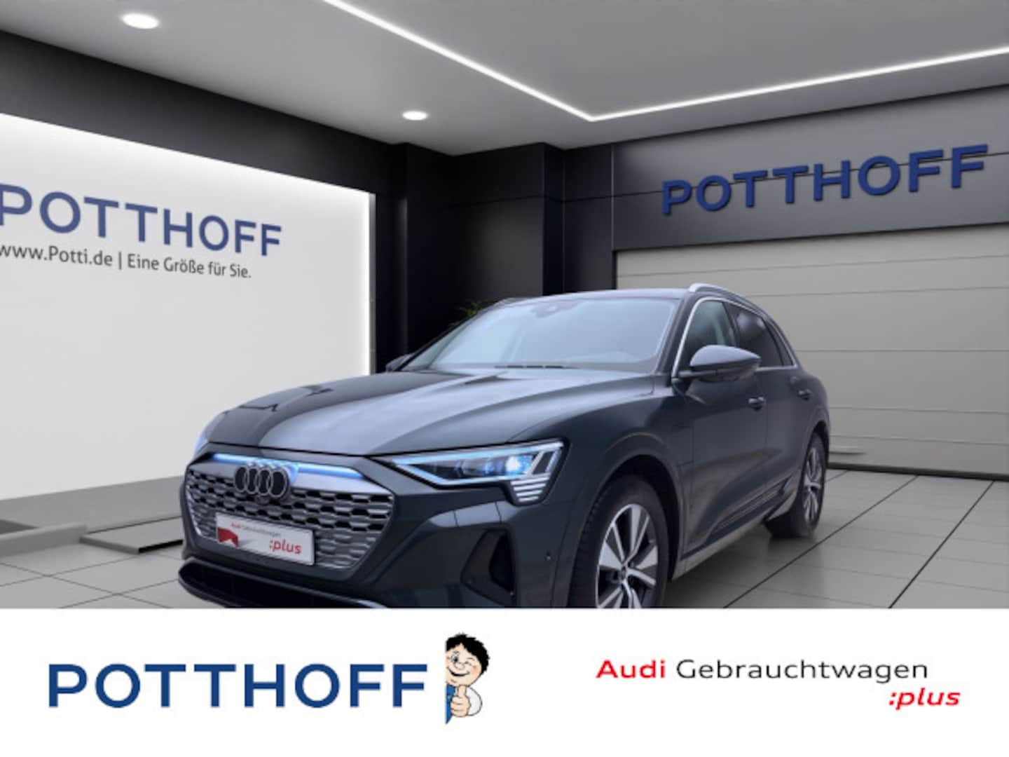 Bild über Audi Q8 e-tron advanced 55 e-tron quattro - für weitere Informationen kontaktieren Sie den Audi Partner