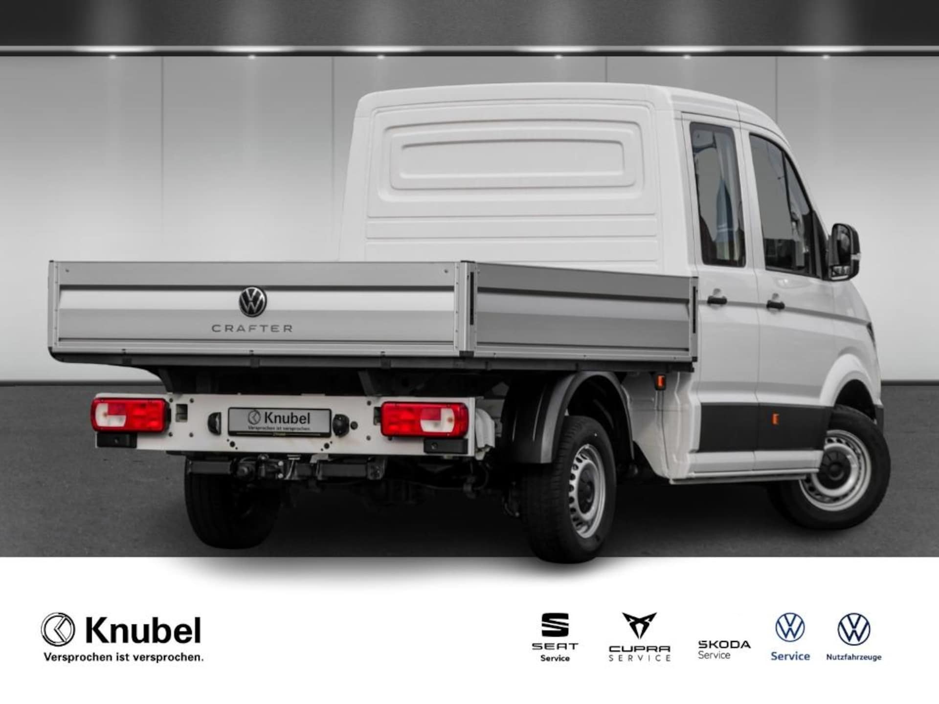 Volkswagen Crafter Doppelkabine mittlerer Radstand