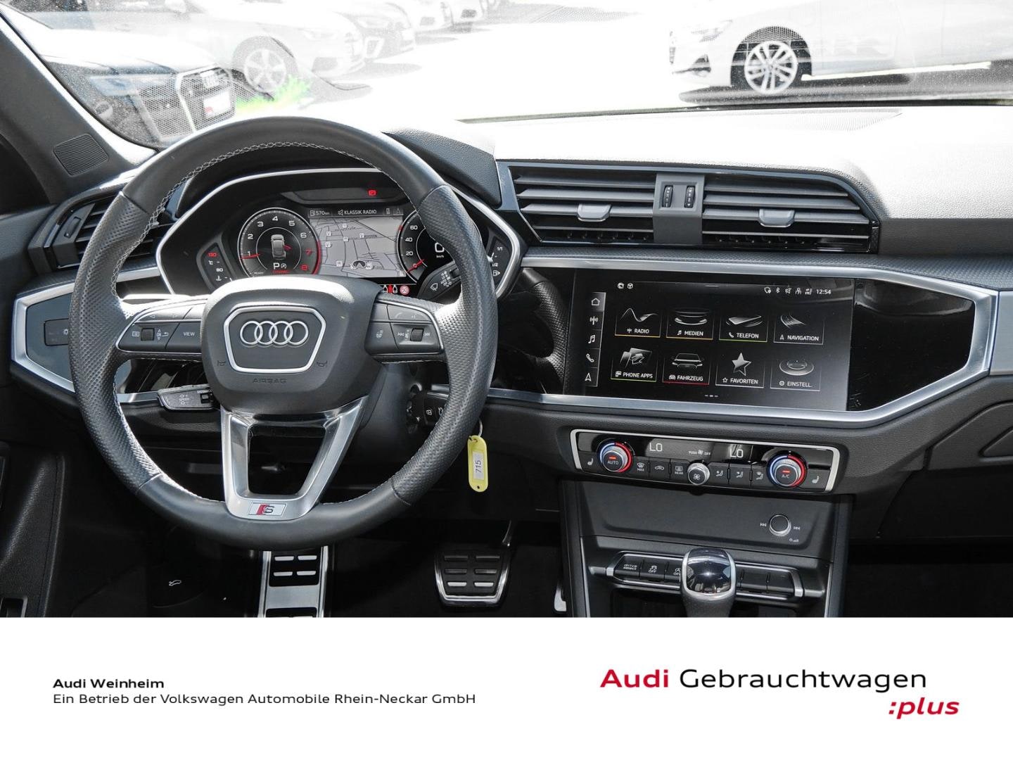 Bild über Audi Q3 Sportback S line 45 TFSI quattro S tronic - für weitere Informationen kontaktieren Sie den Audi Partner
