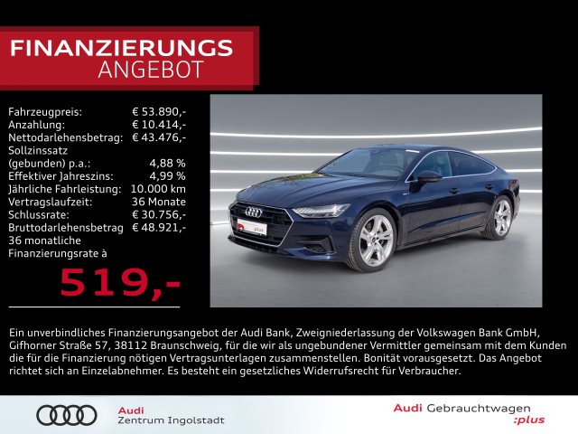 Image about Audi A7 Sportback 55 TFSI quattro S tronic