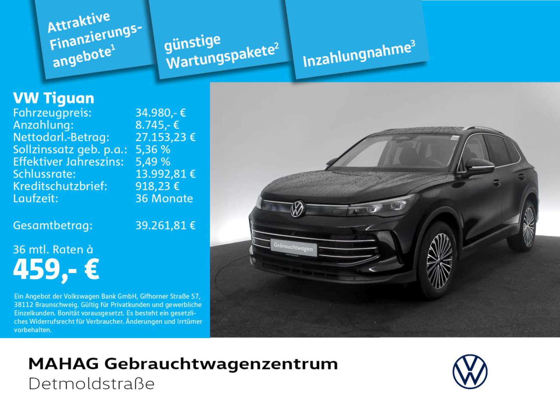 Volkswagen Tiguan Elegance