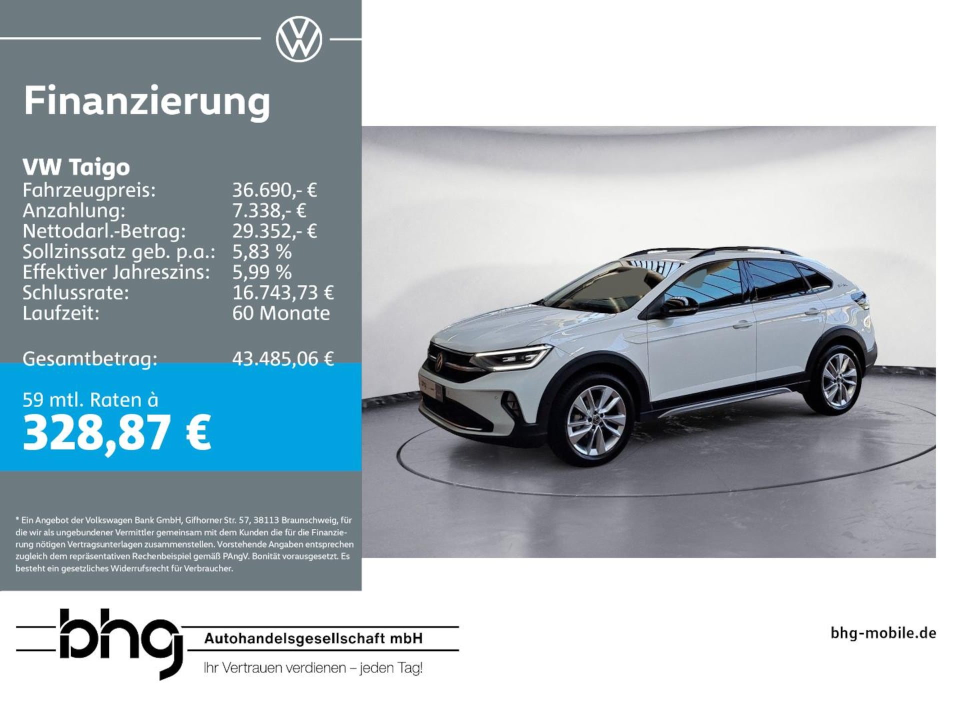 Volkswagen Taigo Goal