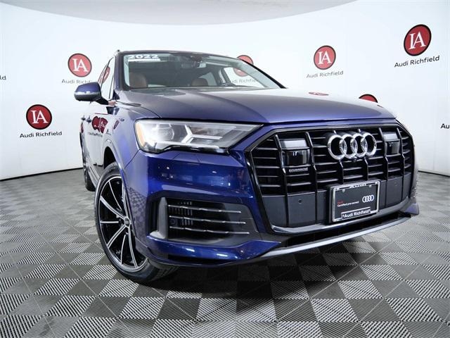 Used 2022 Audi Q7 Premium Plus with VIN WA1LXBF75ND007805 for sale in Richfield, MN