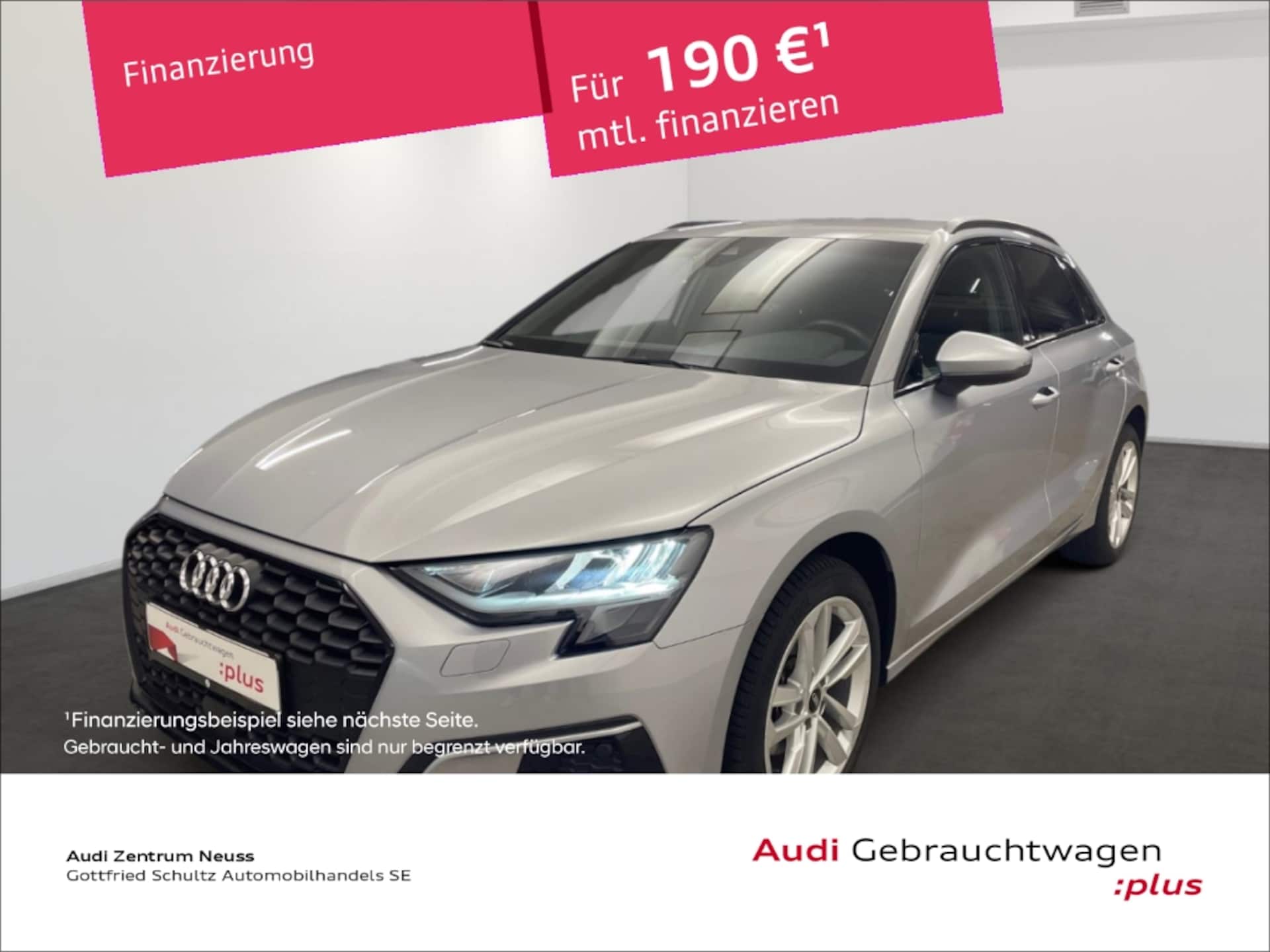 Audi A3 Sportback 2022 — advanced 30 TDI 85 kW (116 PS) S tronic Sportback 30 TDI Advanced AHK CARPLAY SZH CC