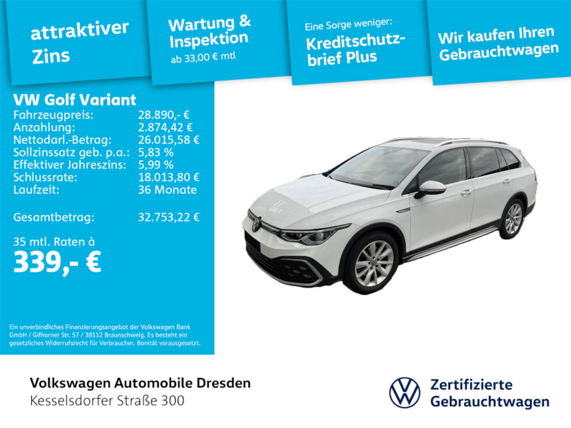 Volkswagen Golf Variant Alltrack