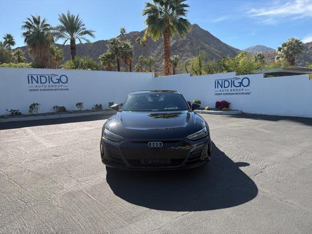 Used 2023 Audi e-tron GT Premium Plus with VIN WAUFJBFW4P7004100 for sale in Rancho Mirage, CA