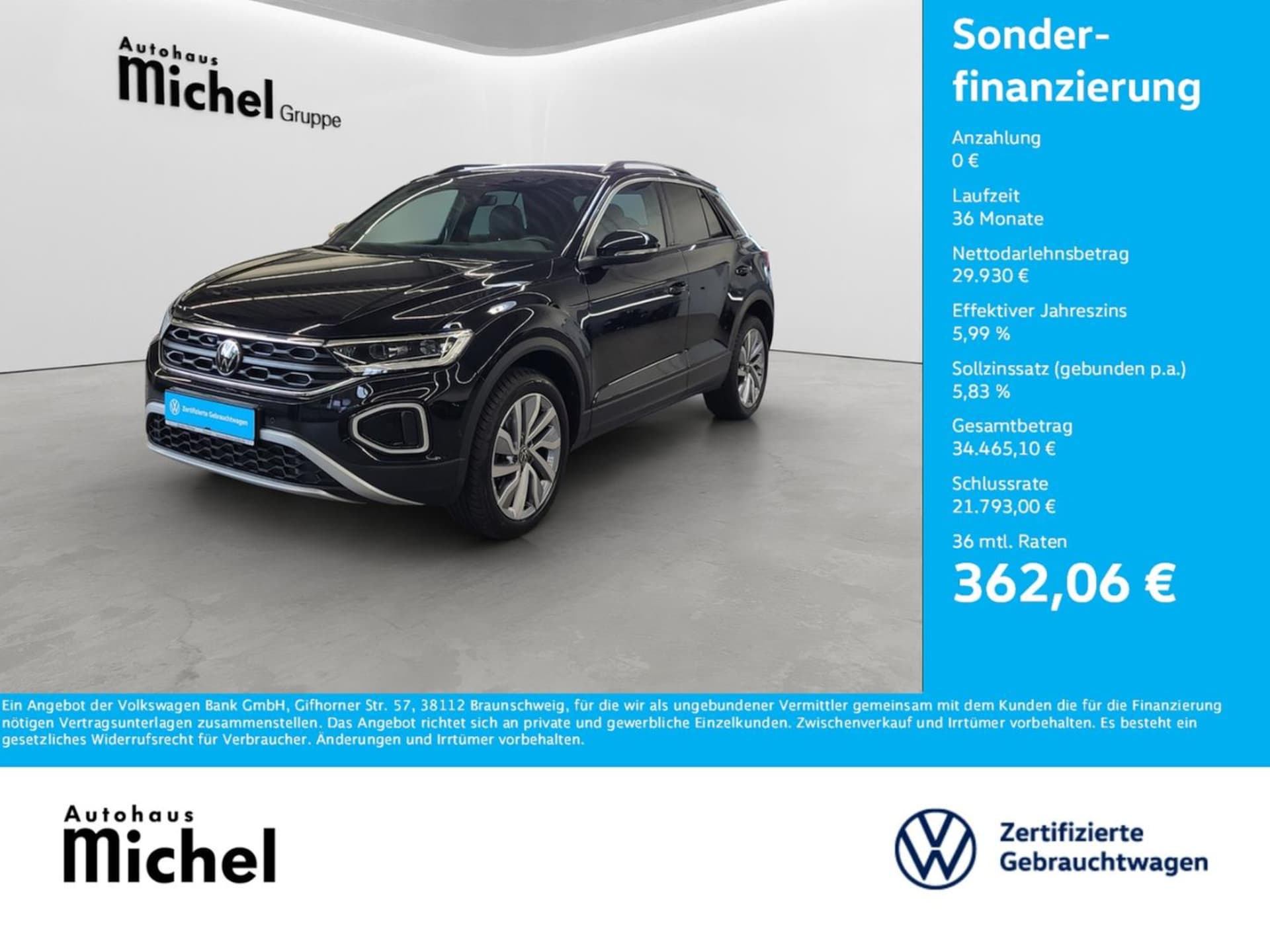 Volkswagen T-Roc Life