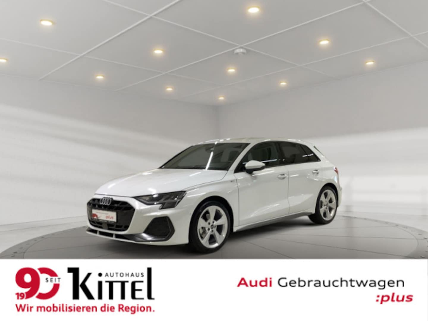 Bild über Audi A3 Sportback S line 35 TFSI S tronic - für weitere Informationen kontaktieren Sie den Audi Partner