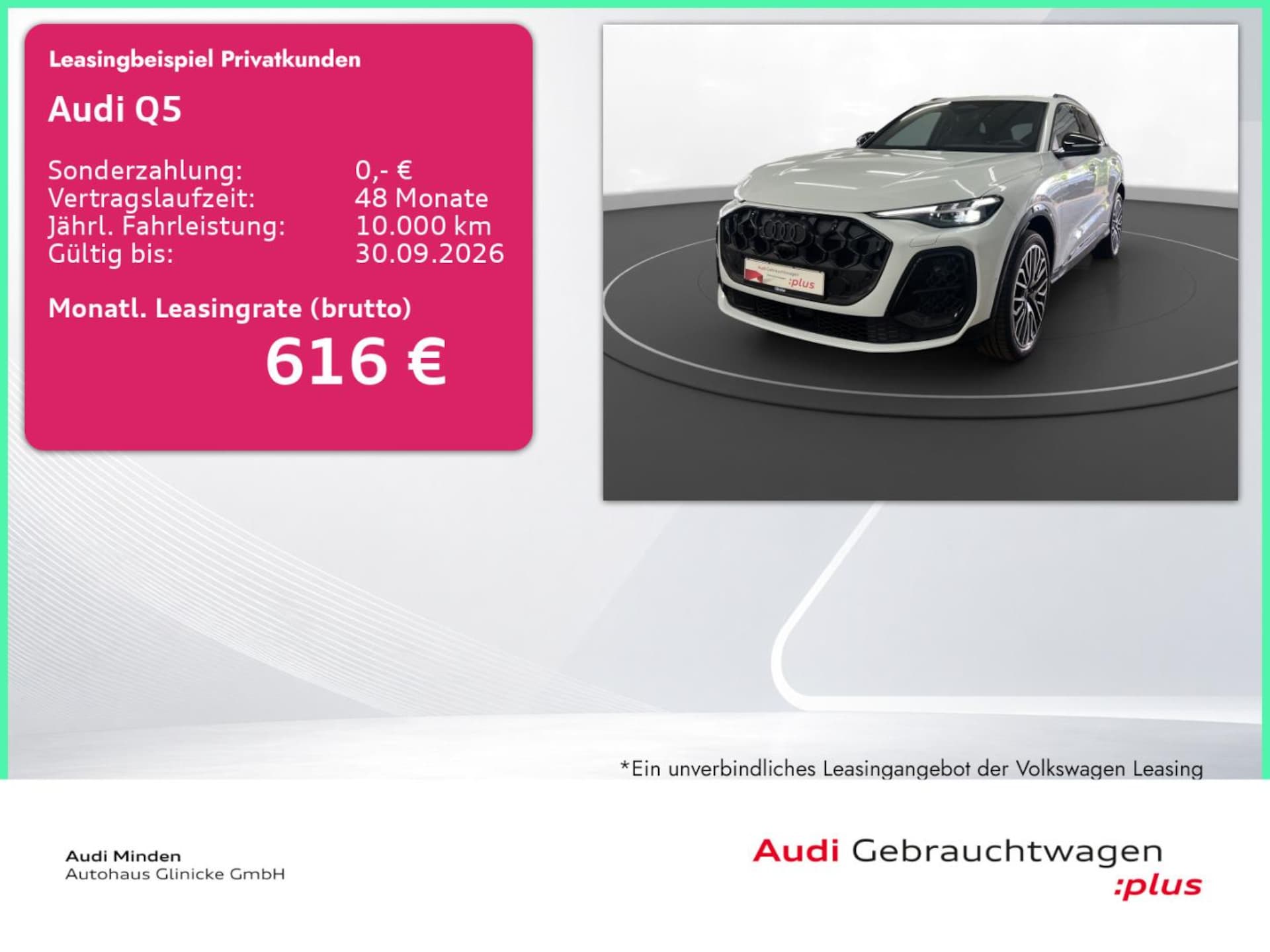 Audi Q5 SUV edition one