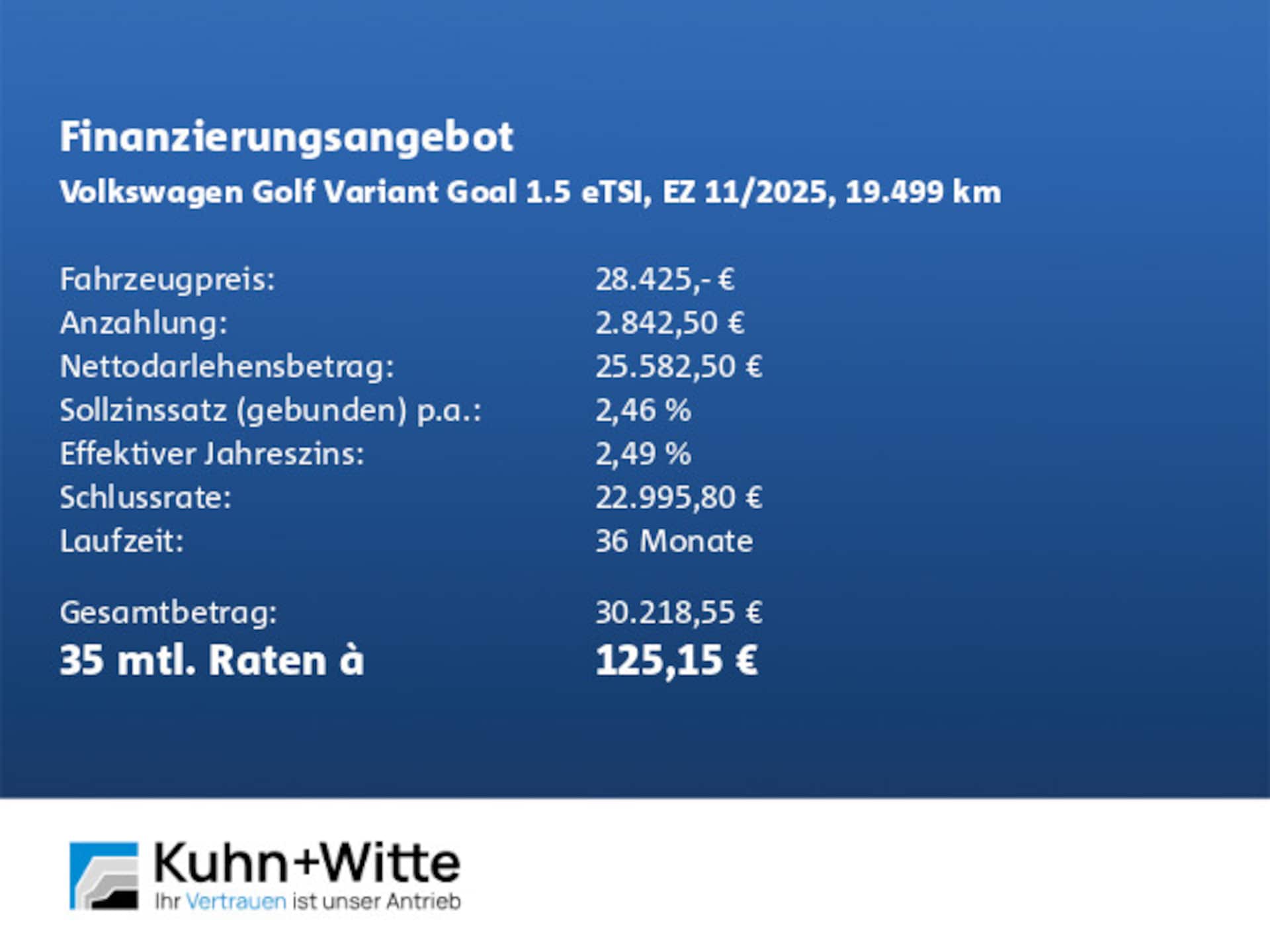 Volkswagen Golf Variant Goal