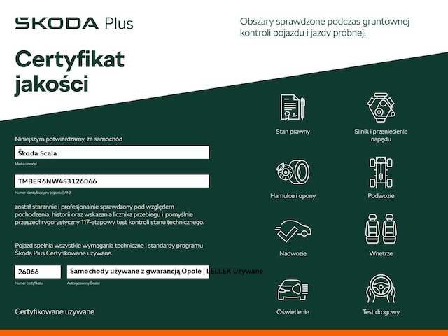 Skoda Scala 2025