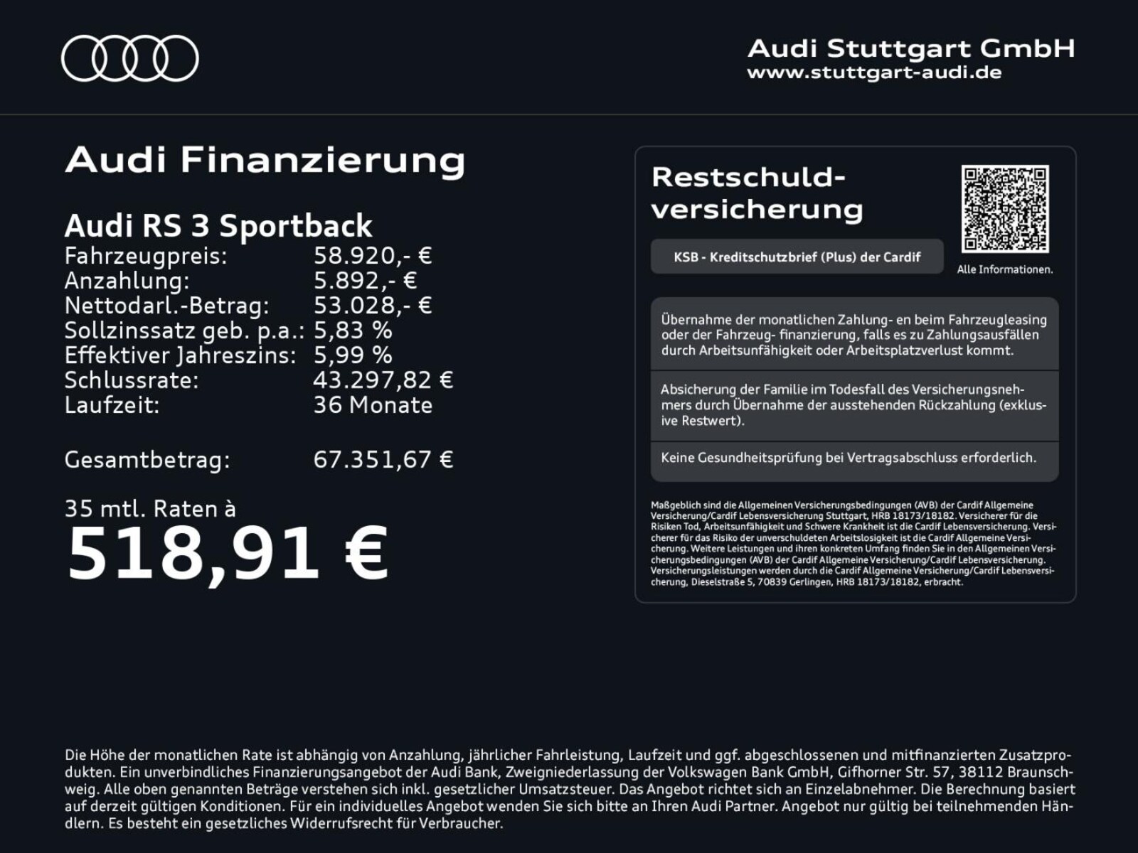 Audi RS 3 Sportback – Bild 2