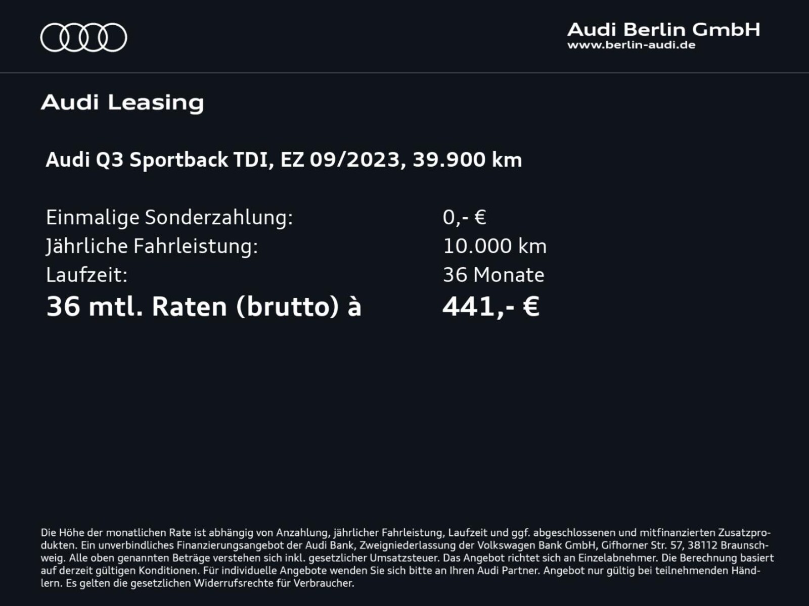 Audi Q3 Sportback – Bild 4