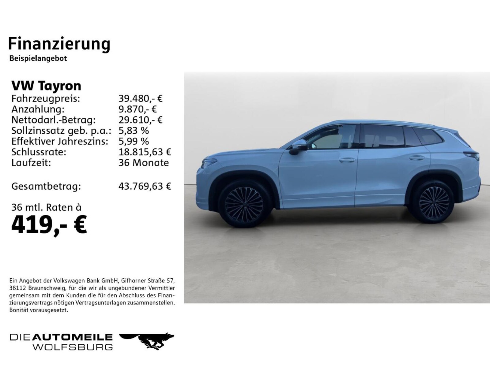 Volkswagen Tayron – Bild 2