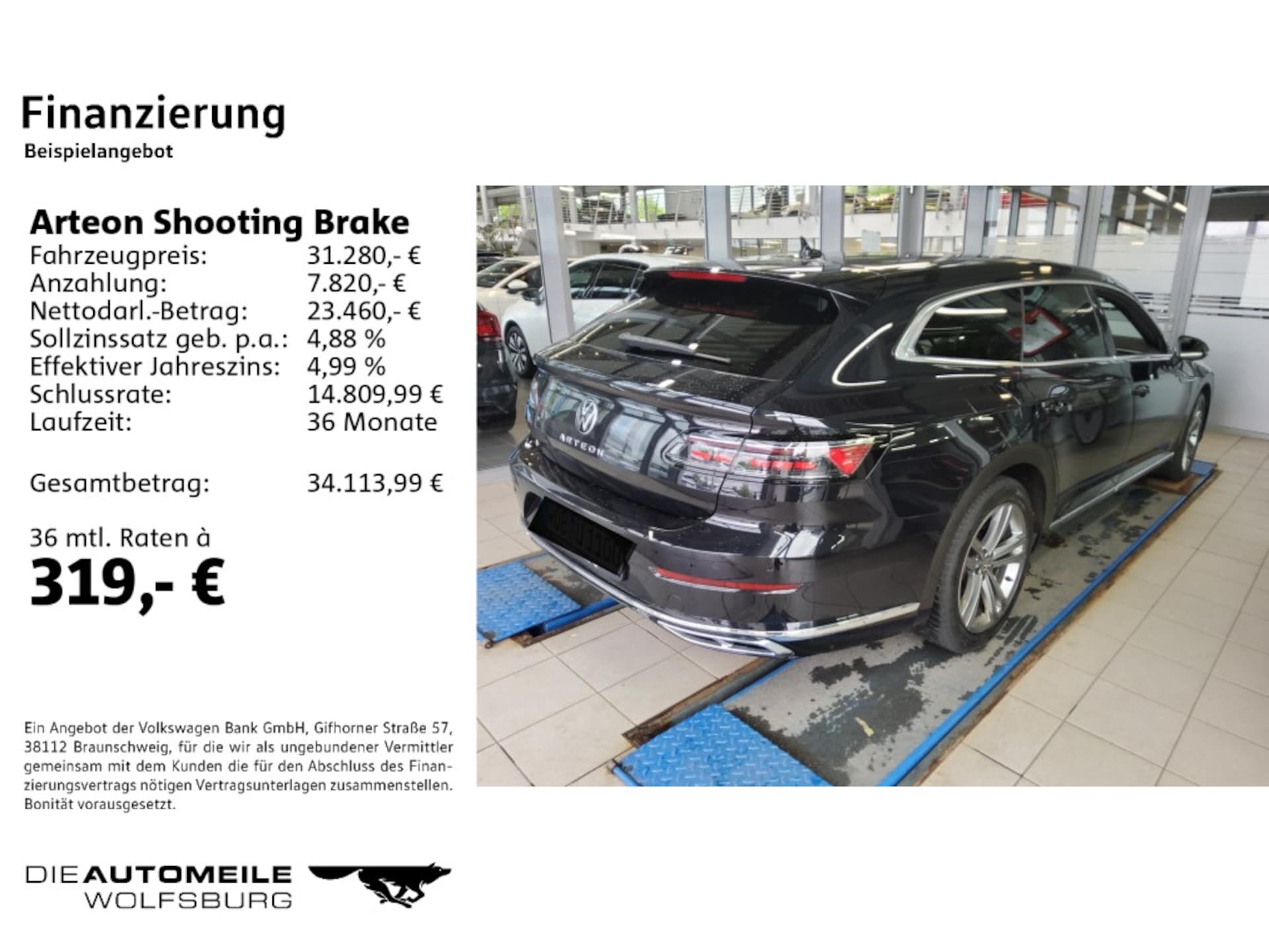 Volkswagen Arteon Shooting Brake R-Line