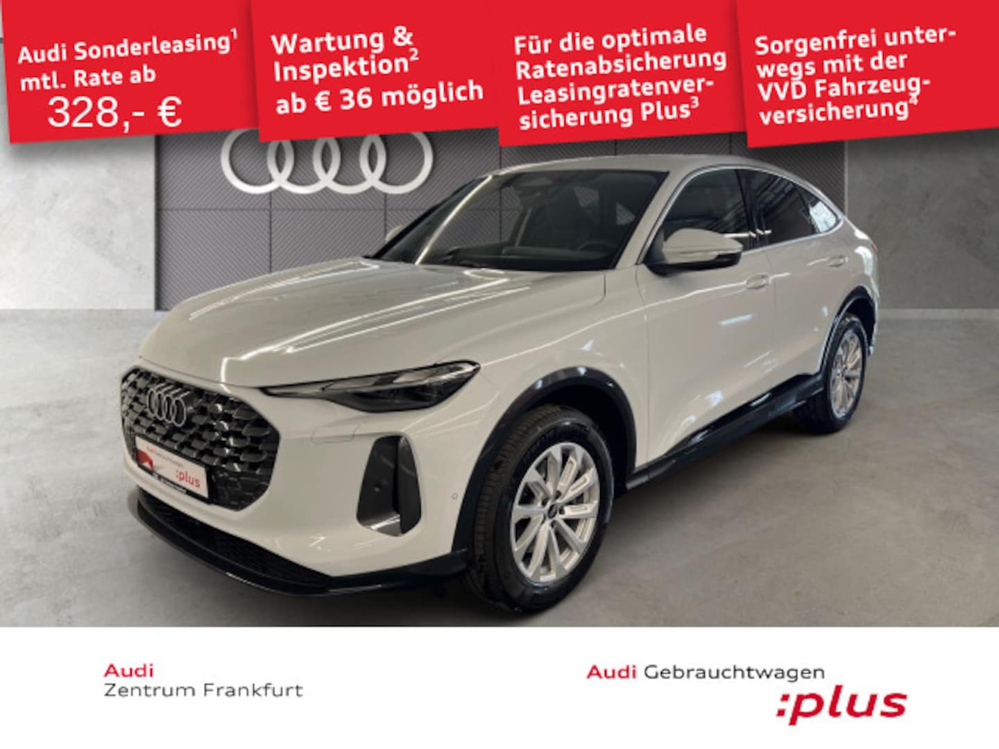Bild über Audi Q5 Sportback TFSI quattro 150 kW S tronic - für weitere Informationen kontaktieren Sie den Audi Partner