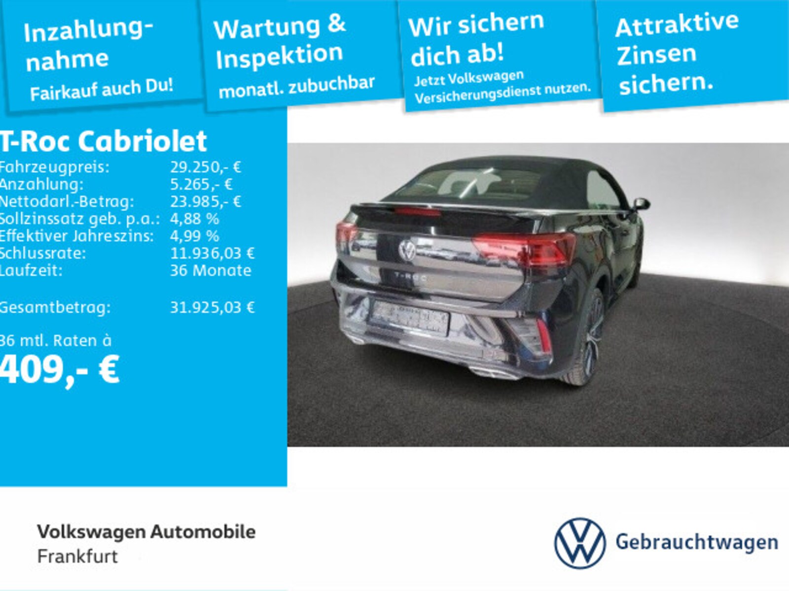 Volkswagen T-Roc Cabriolet – Bild 2