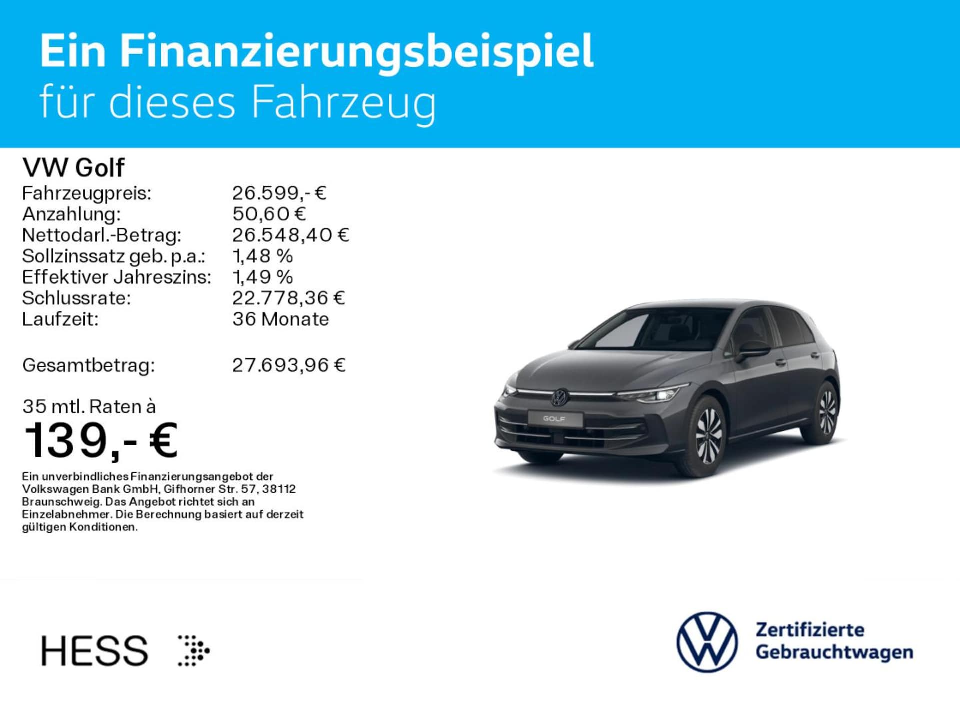 Volkswagen Golf Life