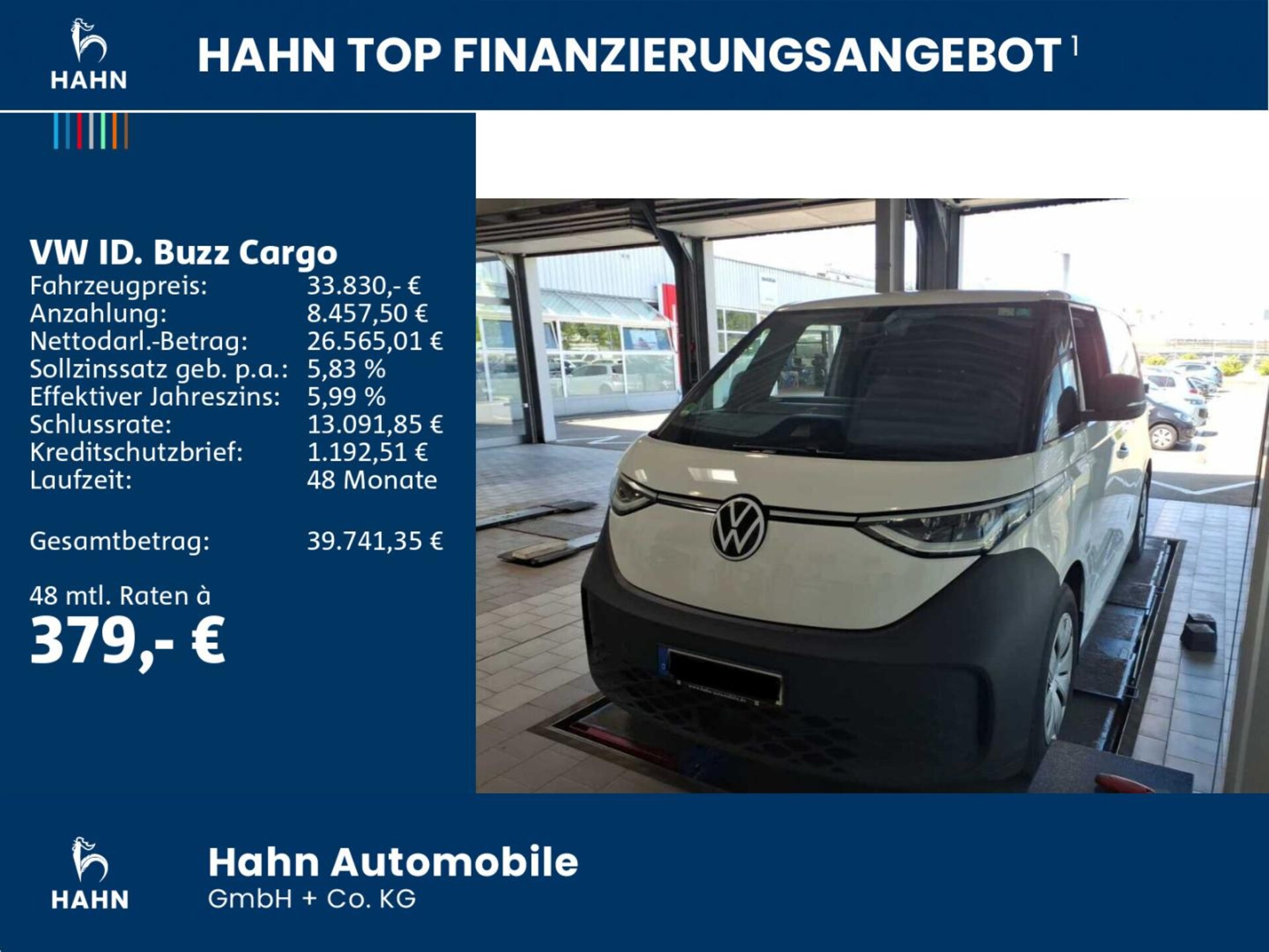 Volkswagen ID. Buzz Cargo Basis-Modell