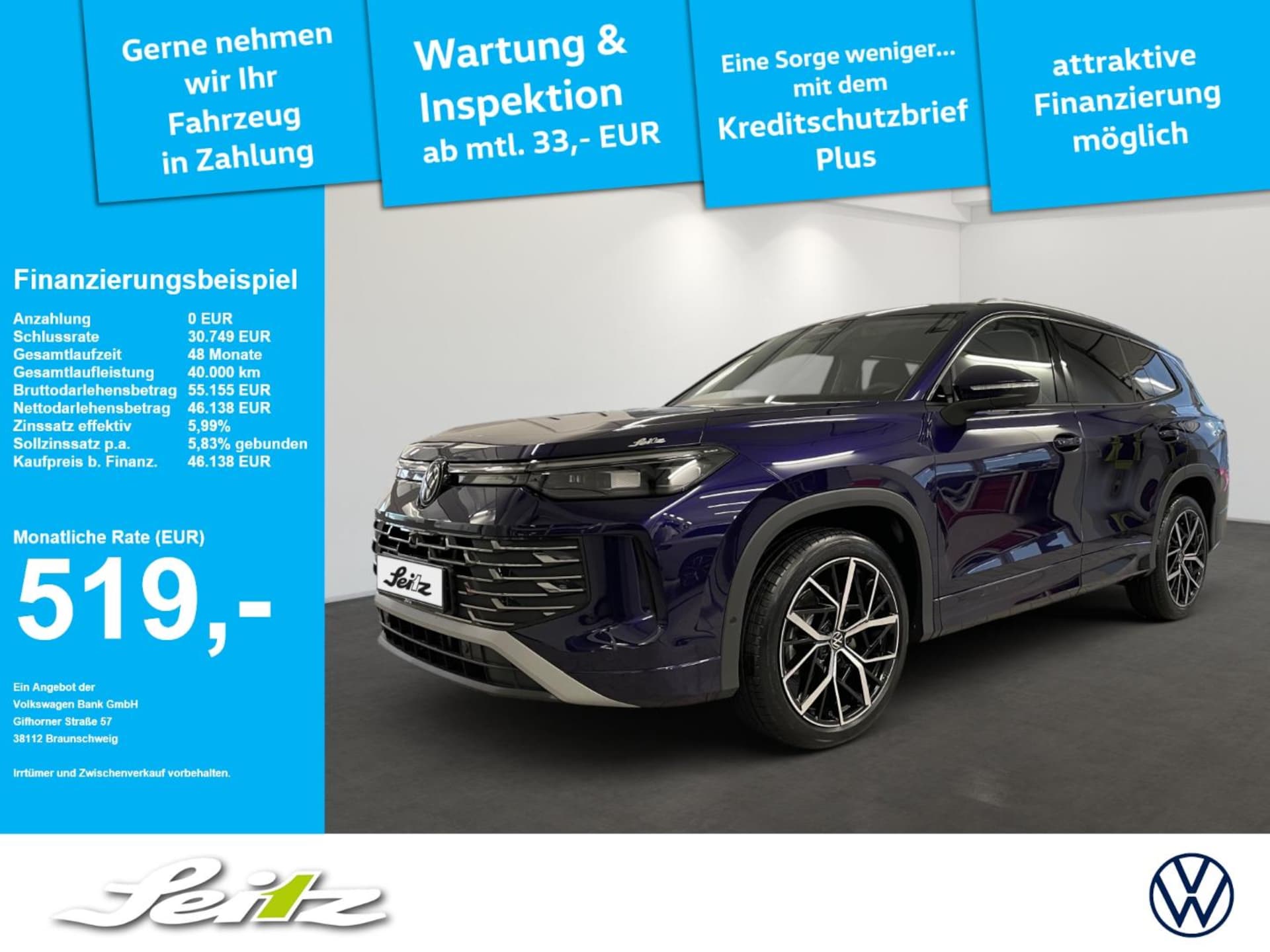 Volkswagen Tayron Elegance