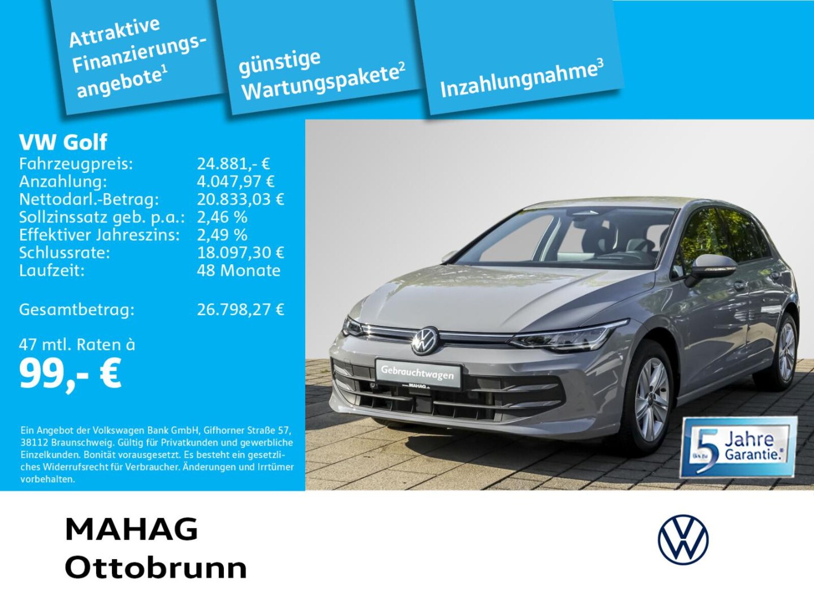 Volkswagen Golf – Bild 2