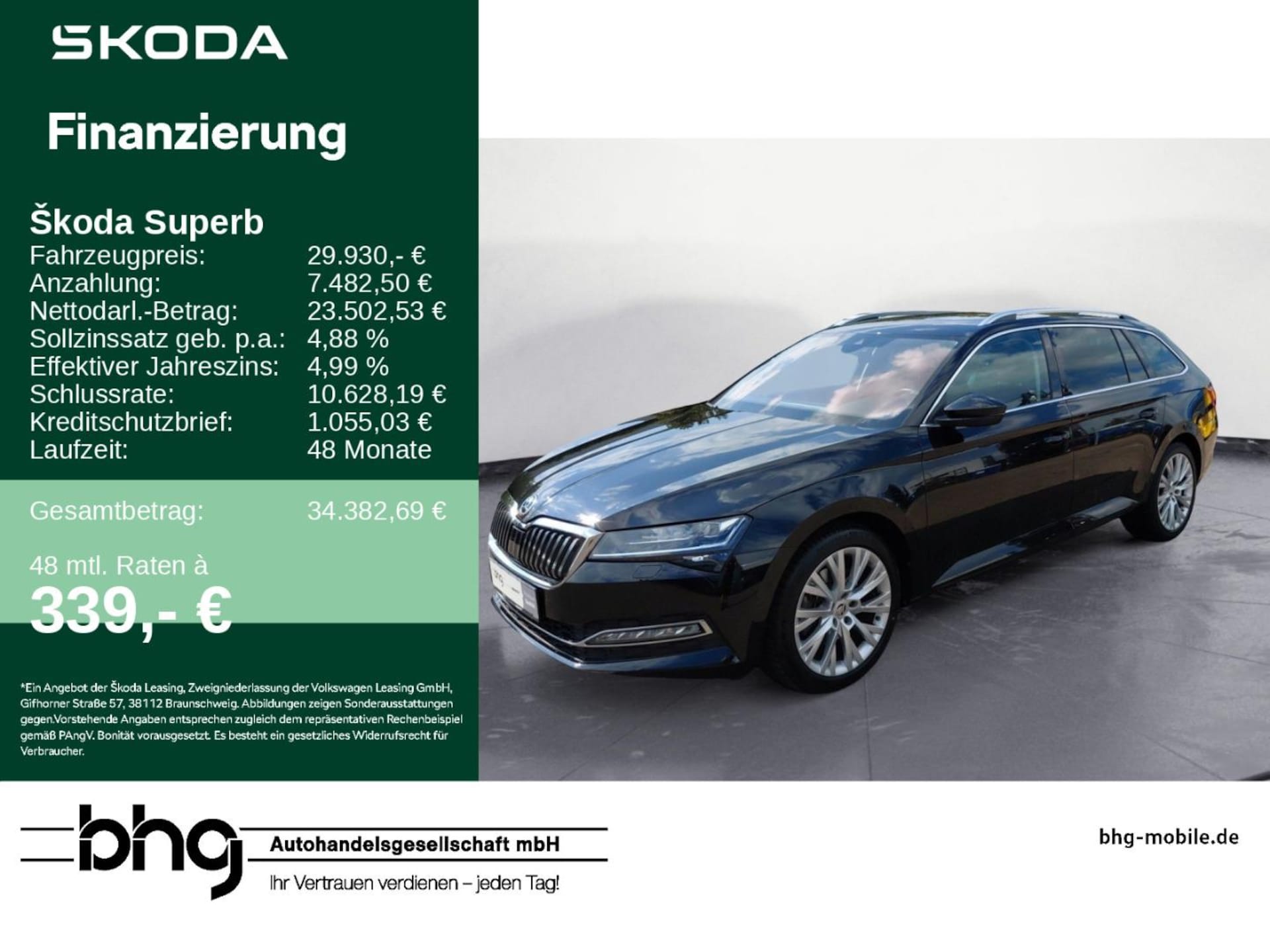 Skoda Superb Combi Style