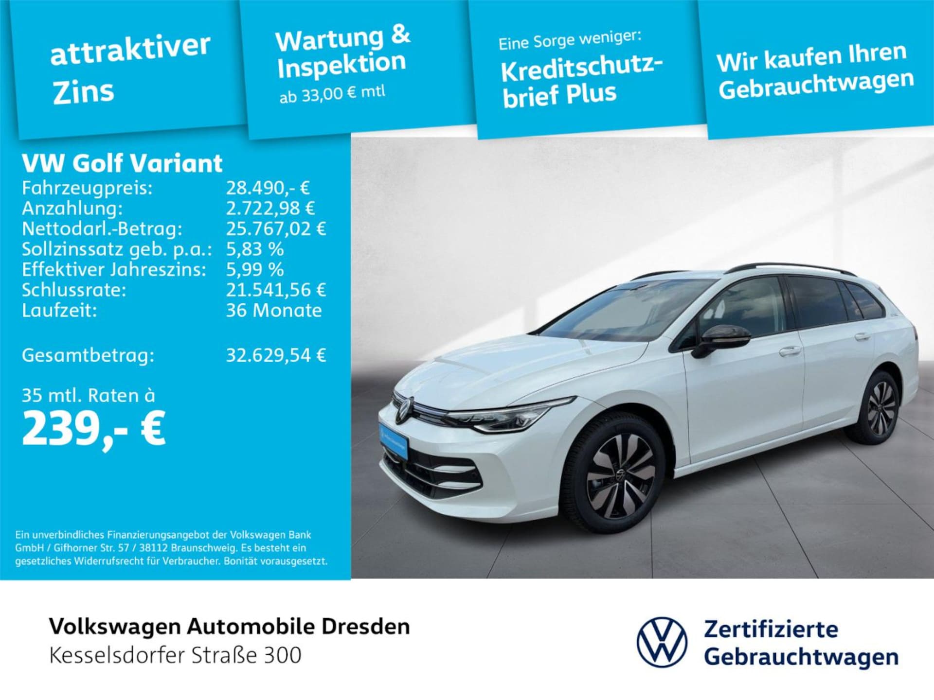 Volkswagen Golf Variant Goal