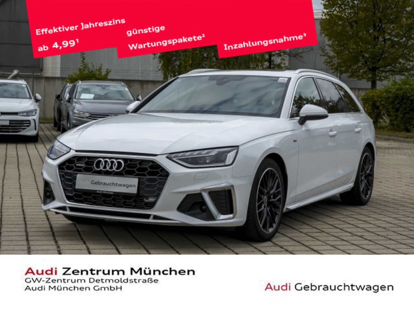 Bild über Audi A4 Avant S line 40 TFSI quattro S tronic - für weitere Informationen kontaktieren Sie den Audi Partner