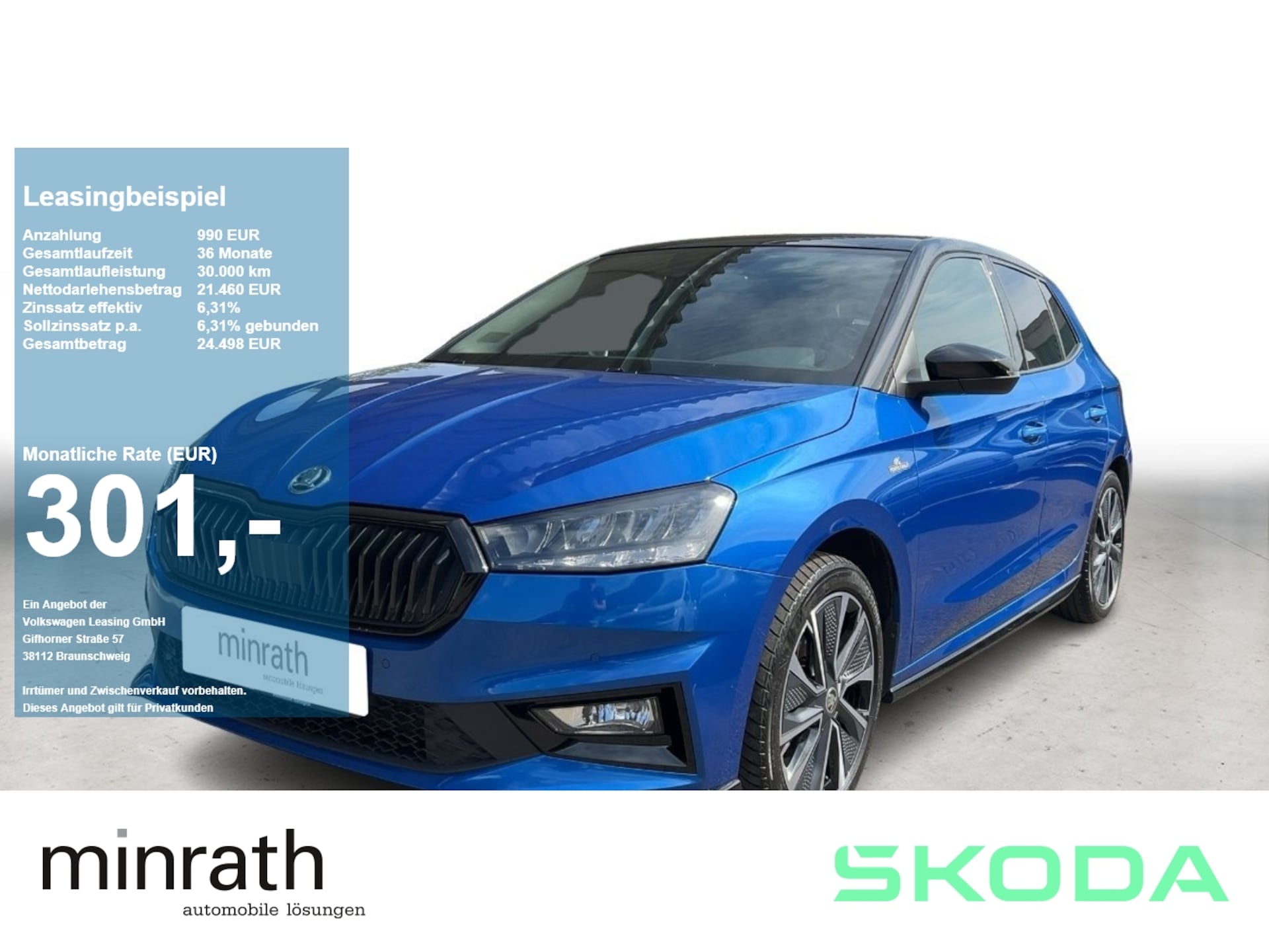 Skoda Fabia Monte Carlo