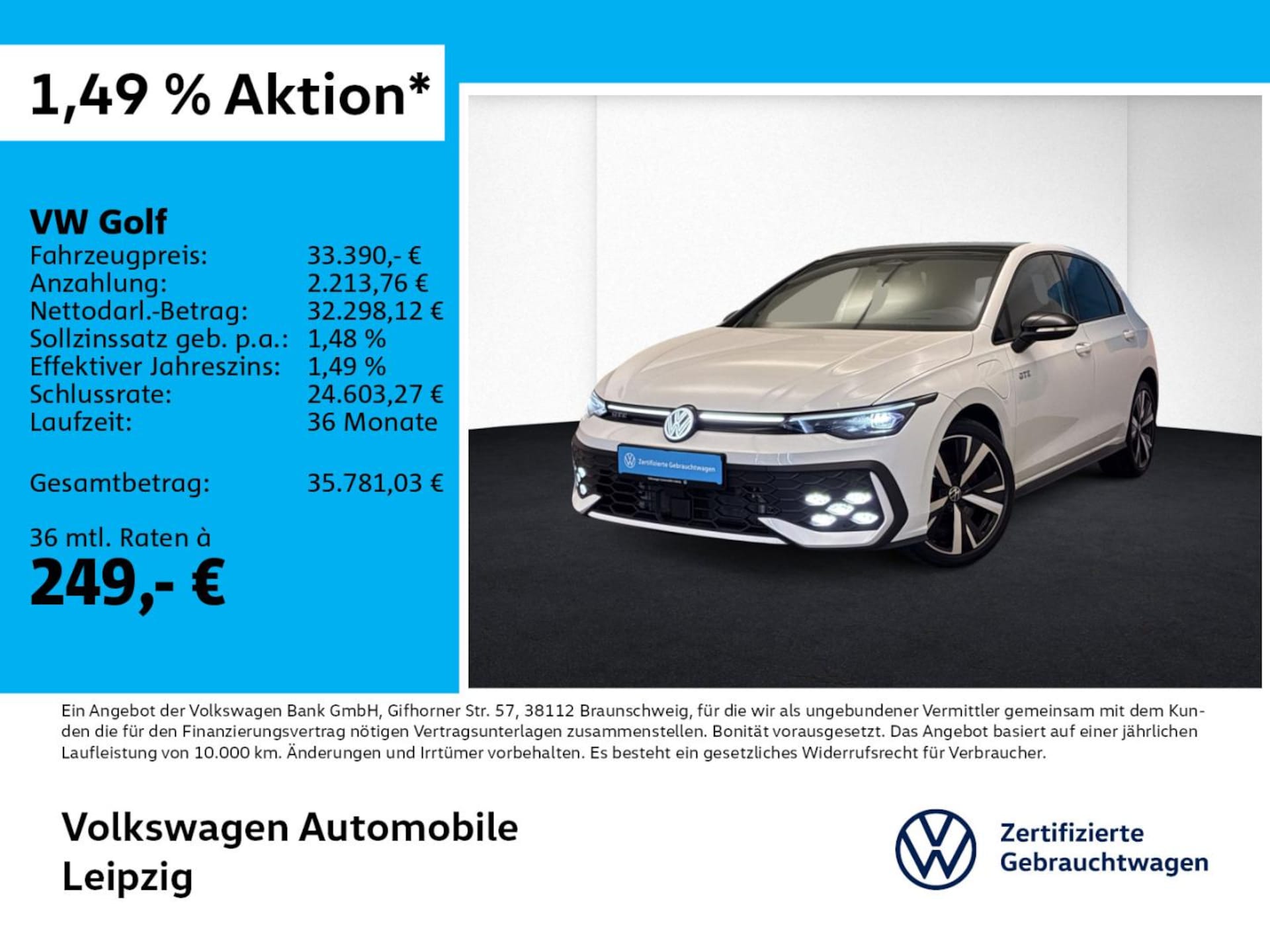 Volkswagen Golf GTE
