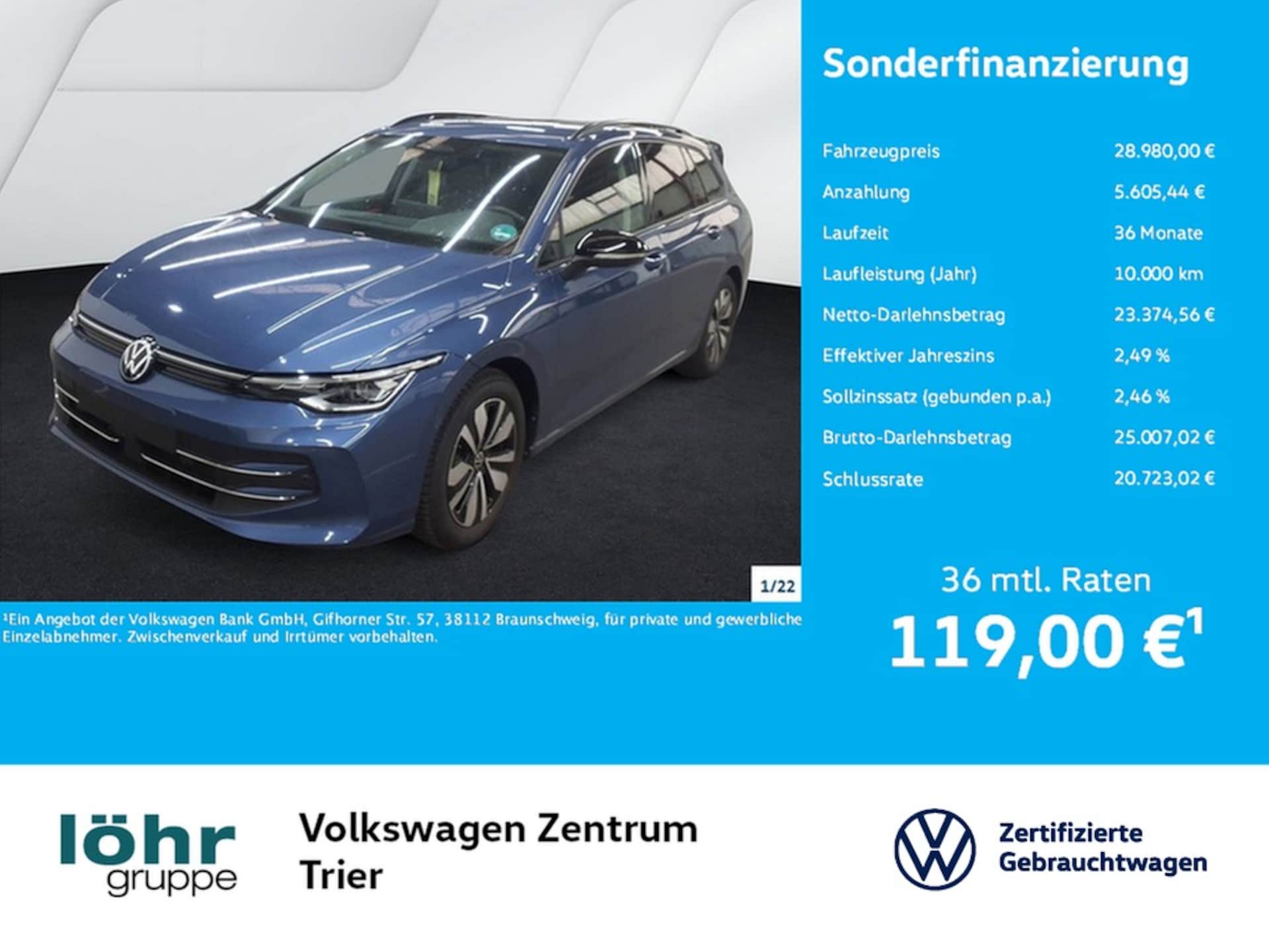 Volkswagen Golf Variant Goal