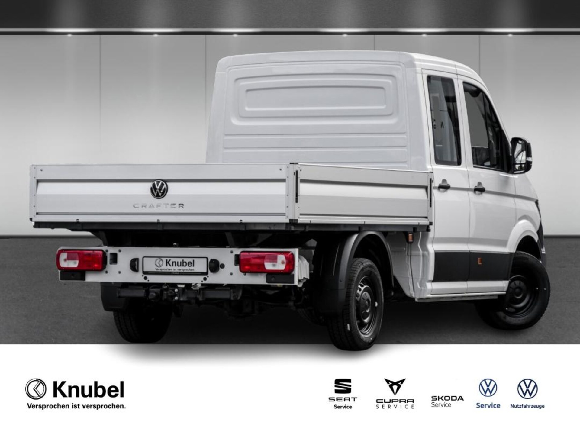 Volkswagen Crafter Doppelkabine mittlerer Radstand